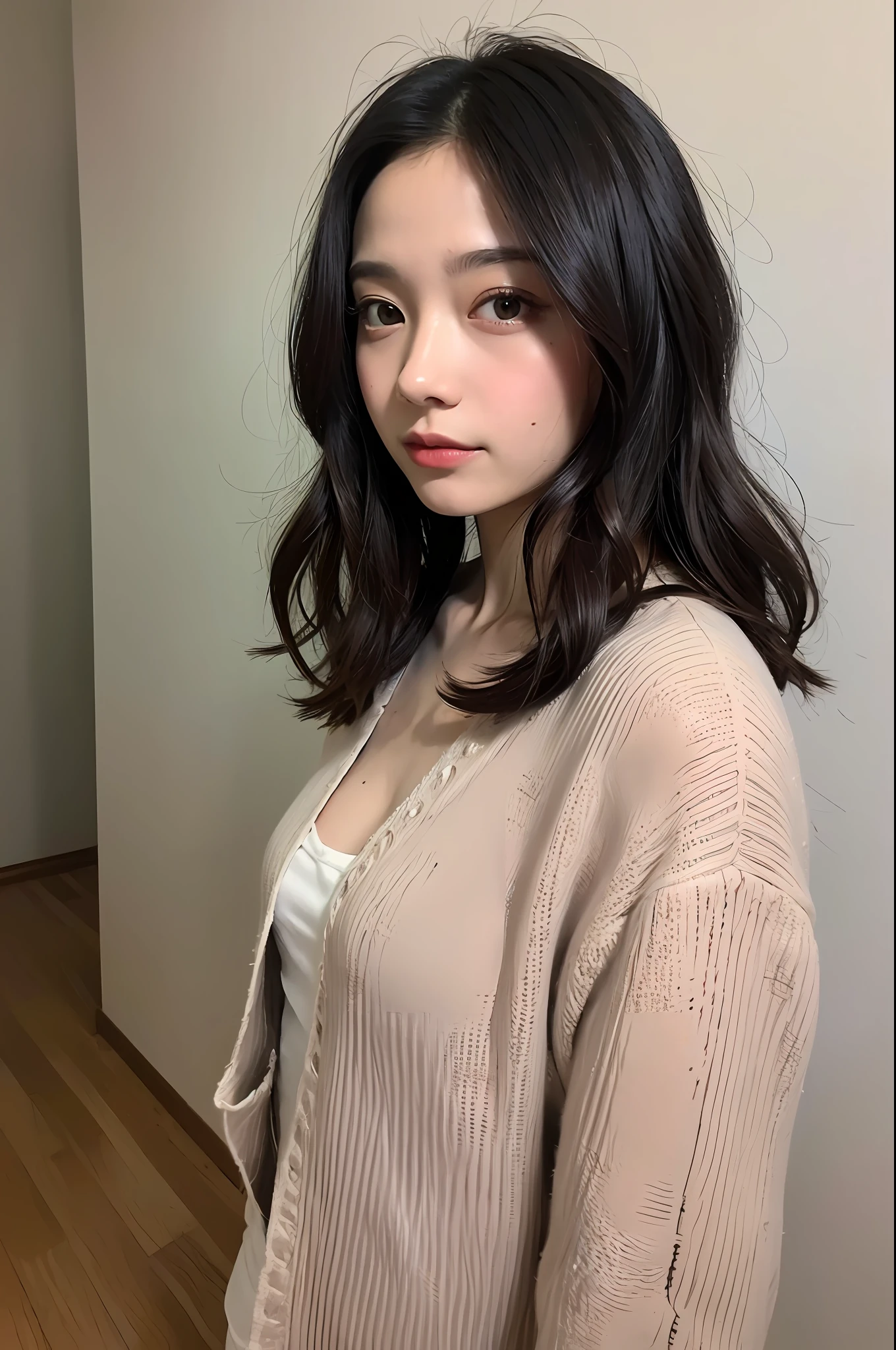 (corpo altamente detalhado, rosto altamente detalhado, melhor qualidade: 1.2), uma mulher, olhar para o espectador, (moletom, (fundo tokyo anoite: 1.4)Photo Studio, cabelo amarrado,colar, beijinho,corpo inteiro,sol,cabelo detalhado,olhos detalhado,pele detalhada, Buchecha rosa, detalhes,