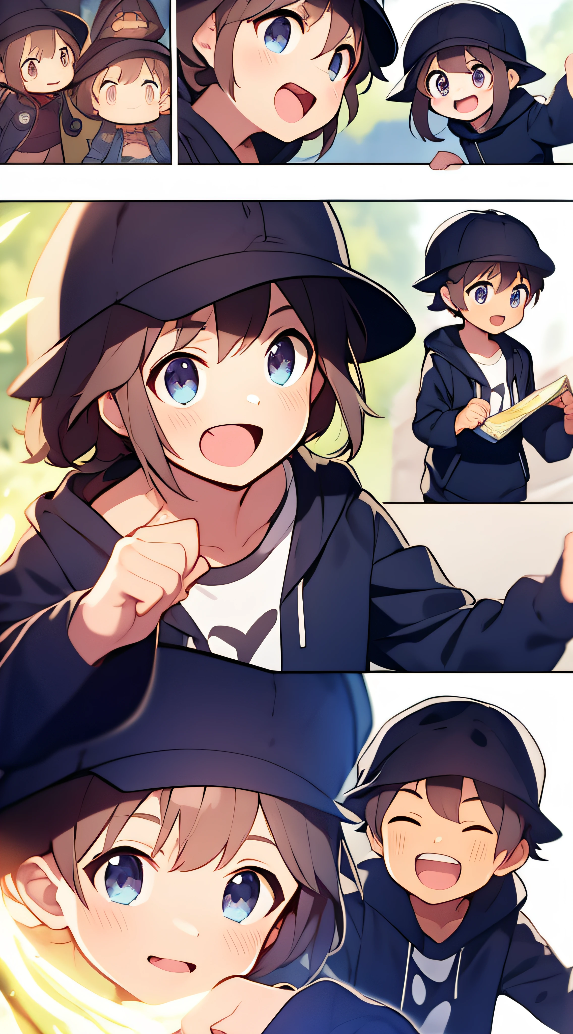 Guess child、animesque、comic strip