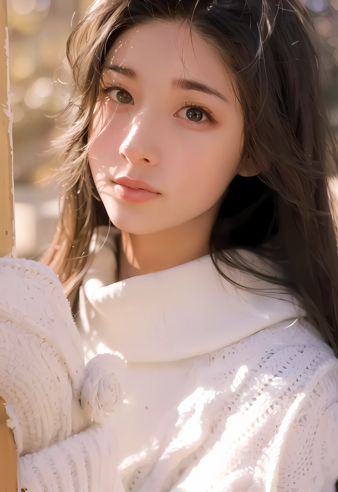 (8k, Best Quality, Masterpiece: 1.2), (Realistic, Realistic: 1.37), Ultra Detailed, Best Quality, Ultra High Resolution, Professional Lighting, Photon Mapping, Radiosity, Physically Based Rendering, Cinematic Lighting, Basketball court, depth of field, clear focus, sunlight, good composition, (bokeh: 1.2) 1girl, solo, (full body), (closed mouth), beautiful and detailed eyes, pose, narrow waist, basketball uniform, black hair , messy hair, long hair blowing in the wind, (ulzzang-6500:1.2) mix4, hiqcgbody