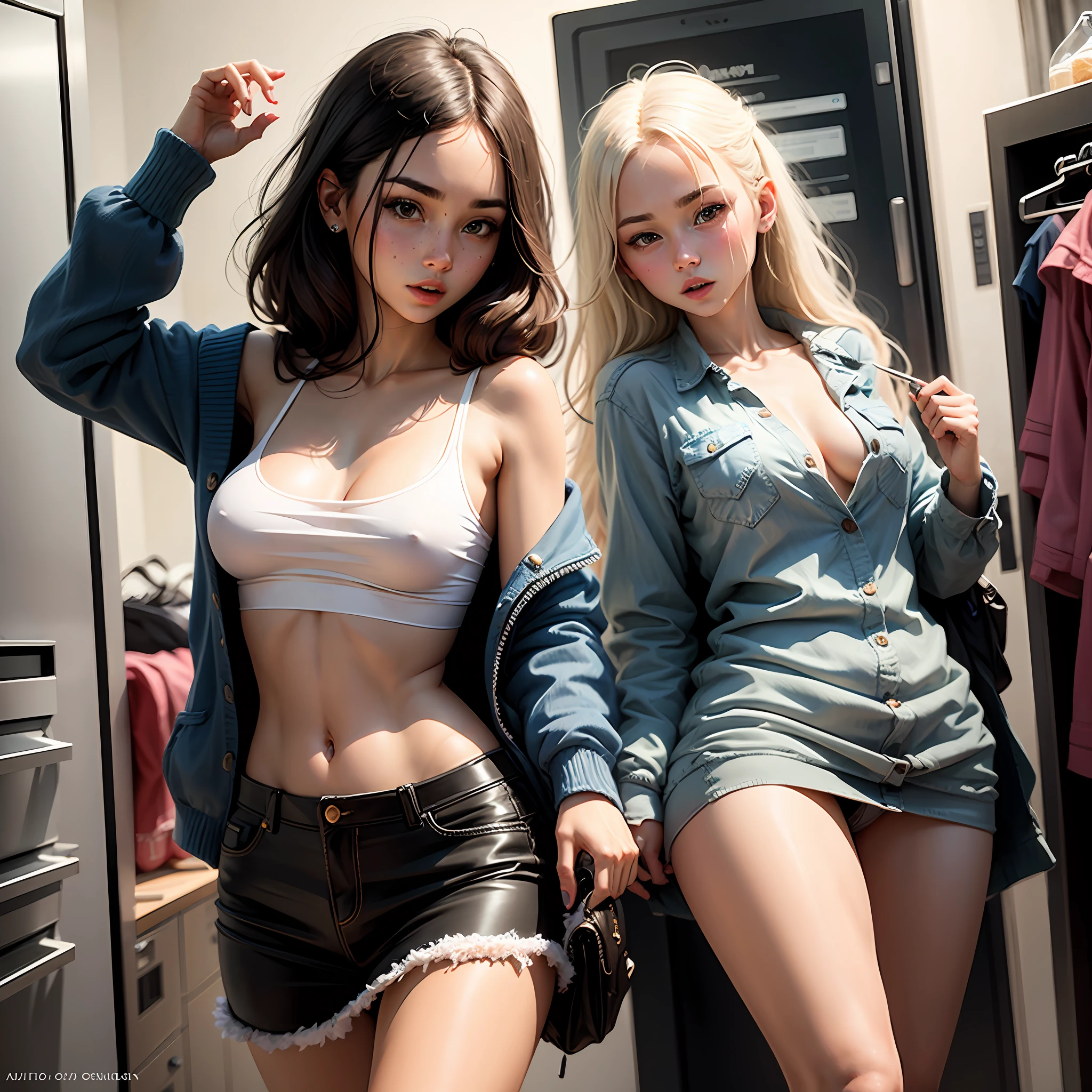 Girls do not wear clothes --auto