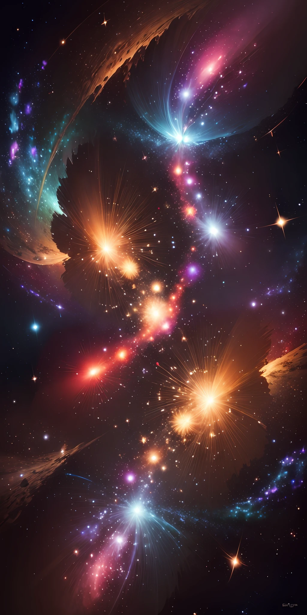 Galaxies collide,blasts --auto