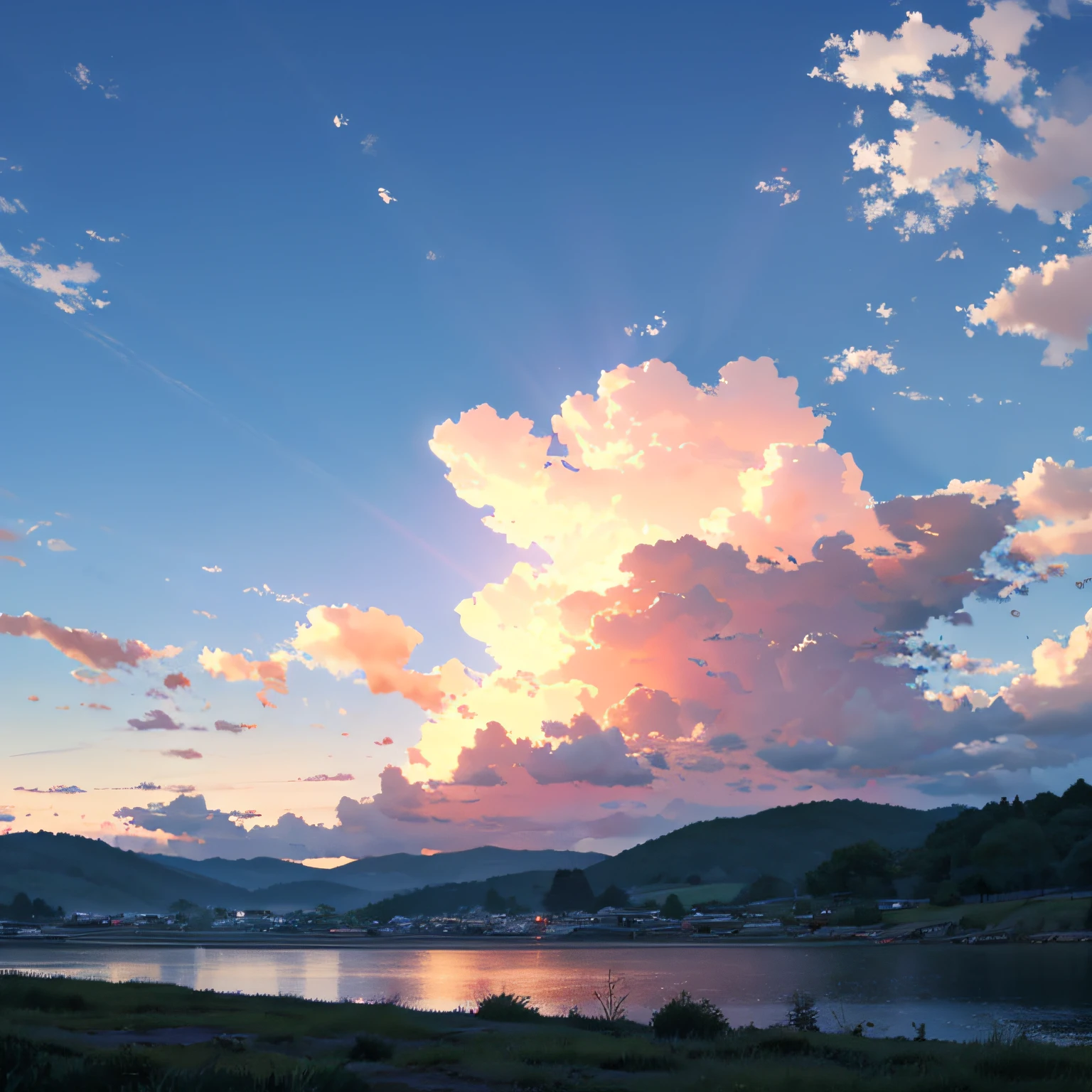 Skysky，Yunxia，early evening，Gradient --auto