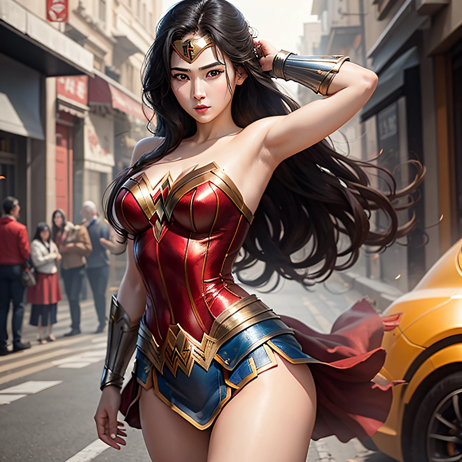 Liu Yifei's avatar，Wonder Woman look --auto