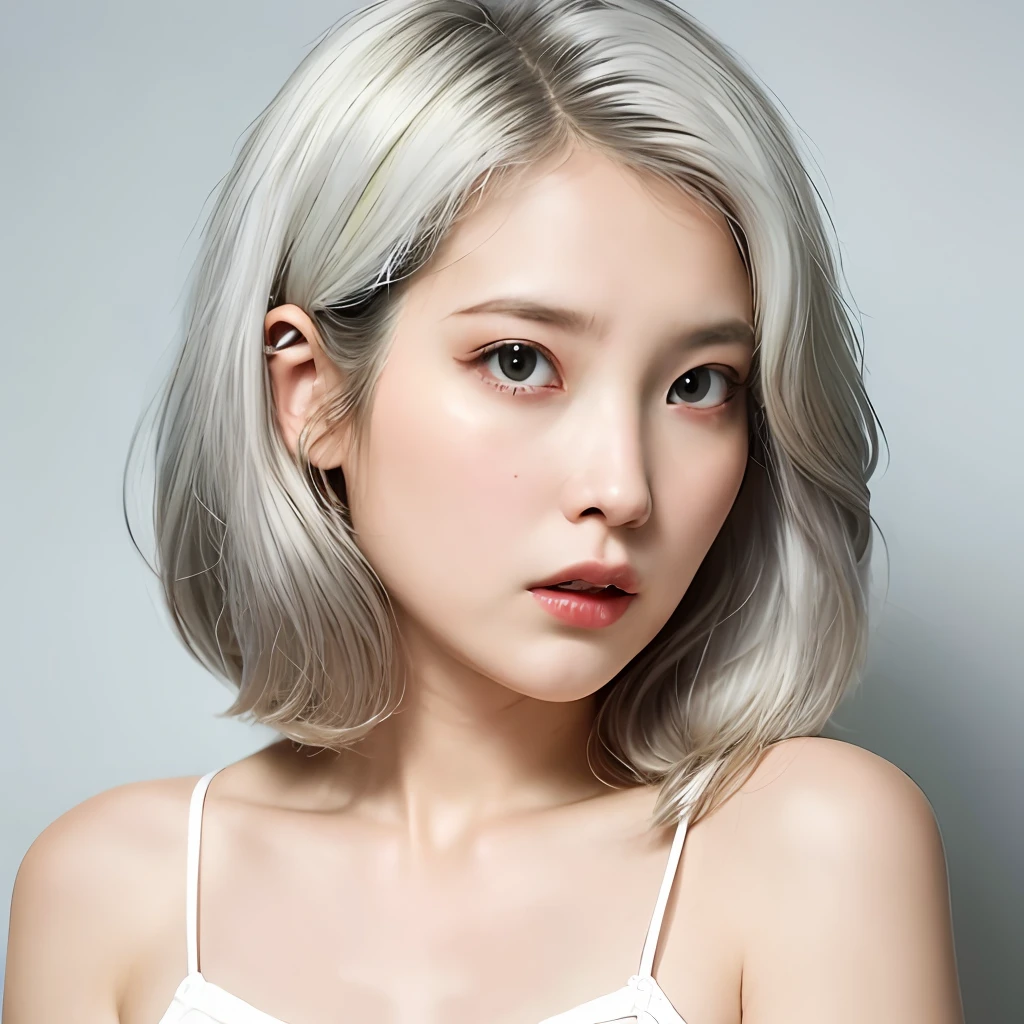 White hair