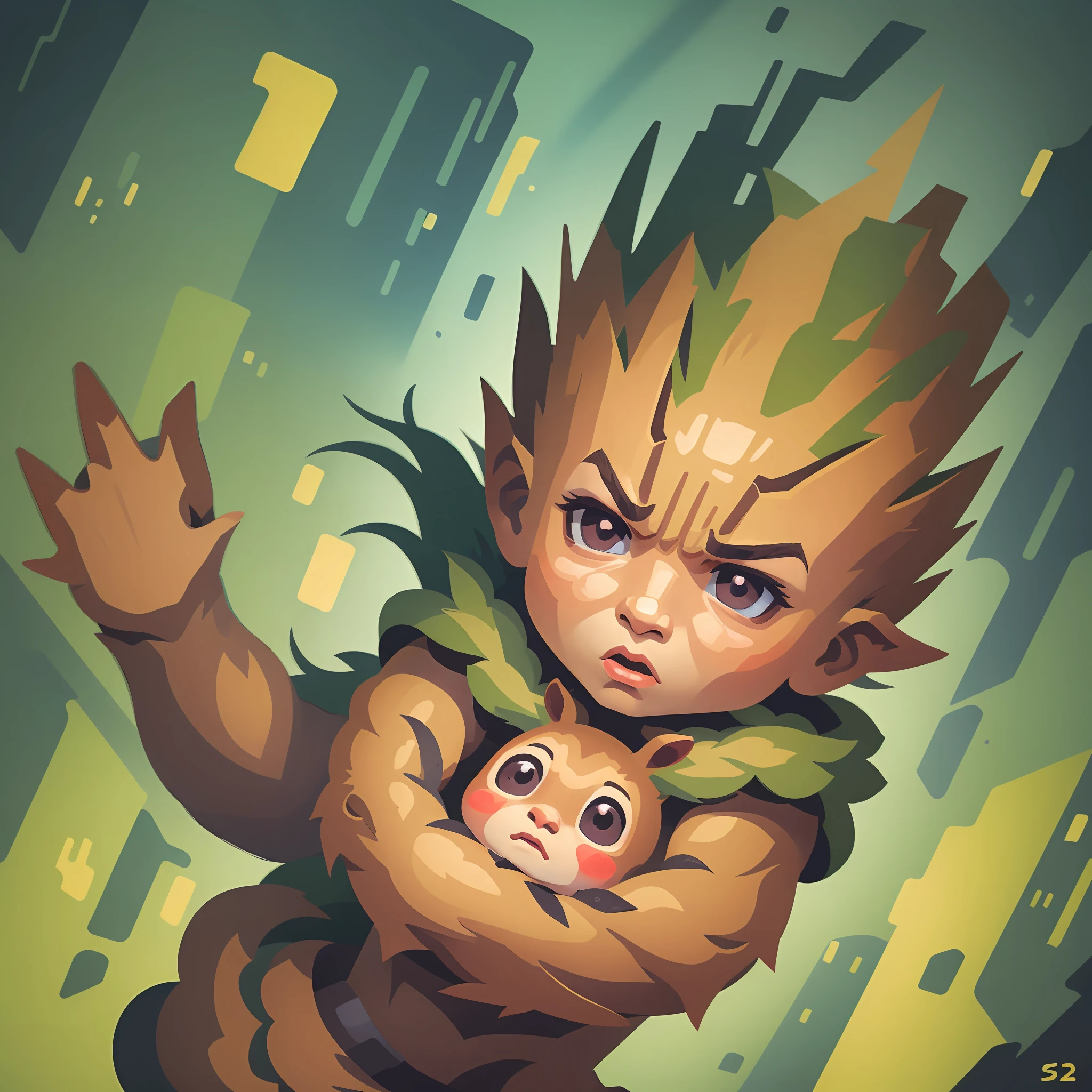 groot baby, marvel, angry --auto --s2