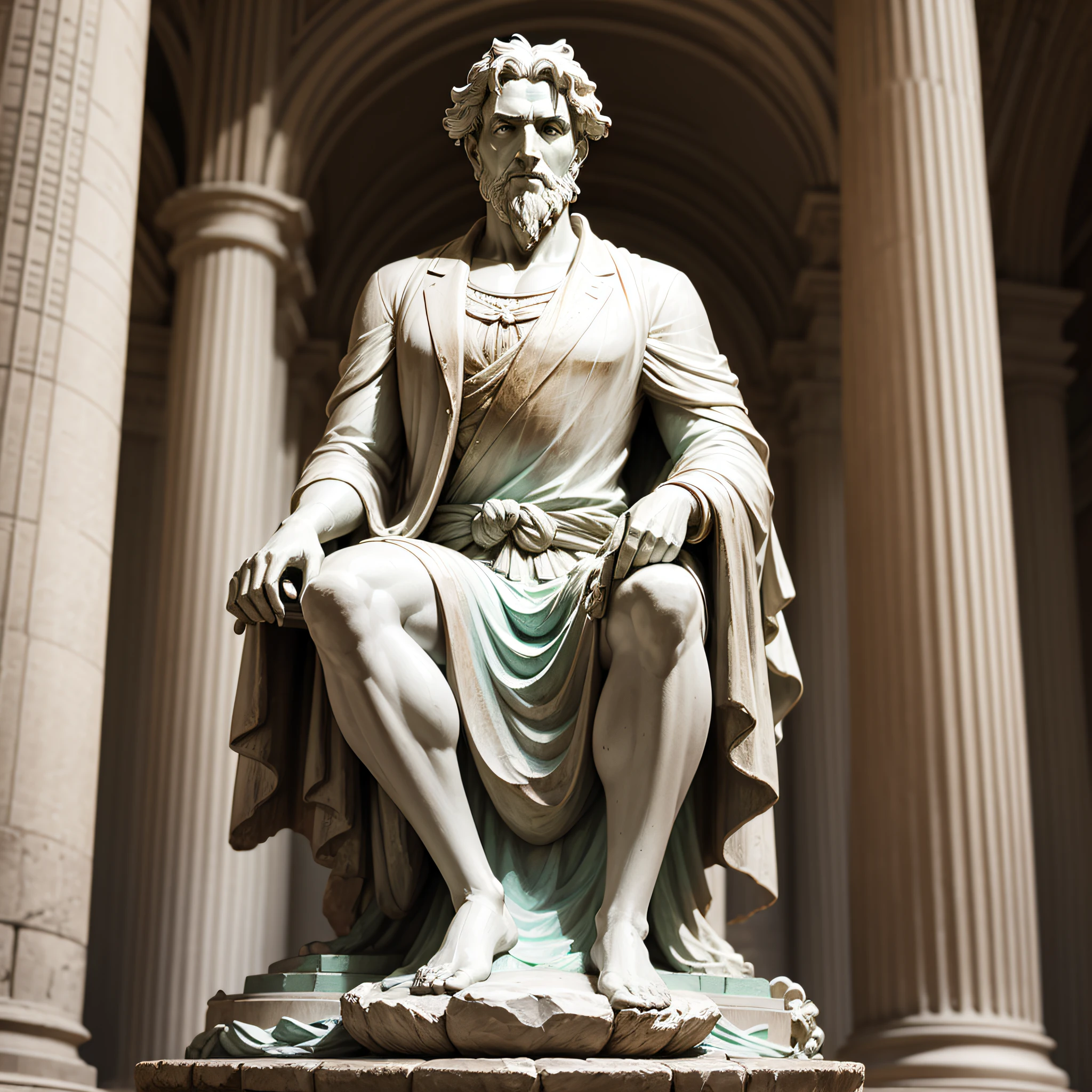 A statue of Seneca --auto