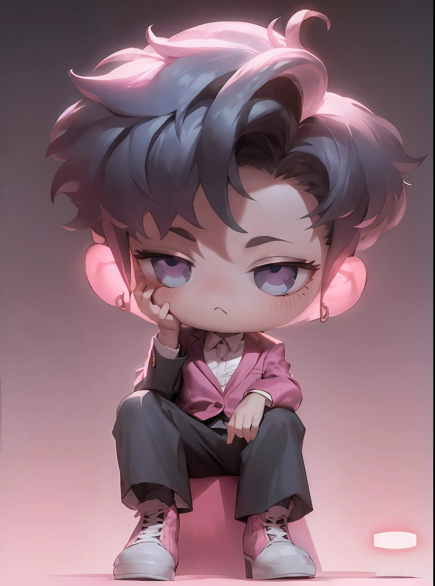wear suit，Lovely owner