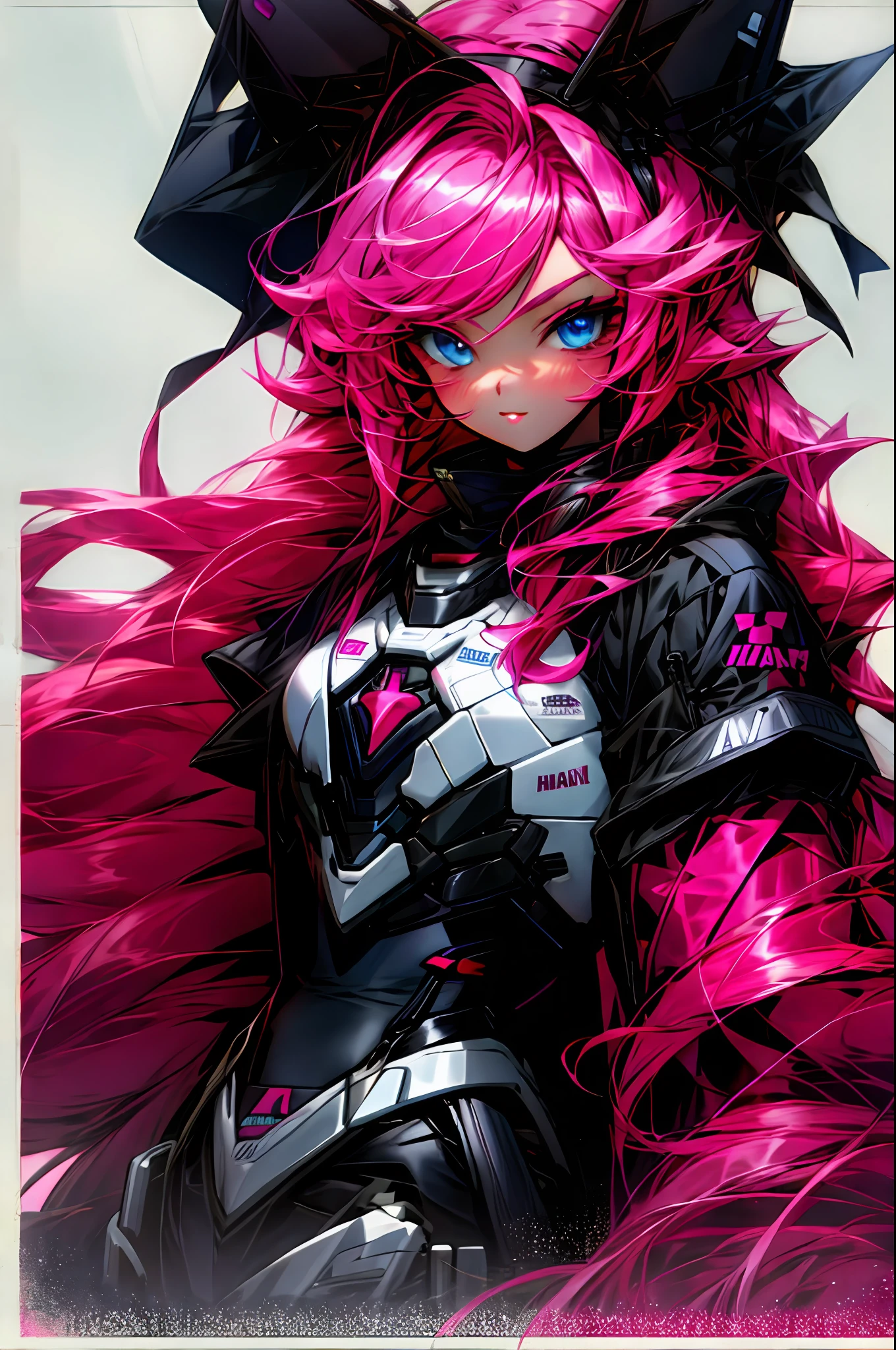 s girl,A pink-haired