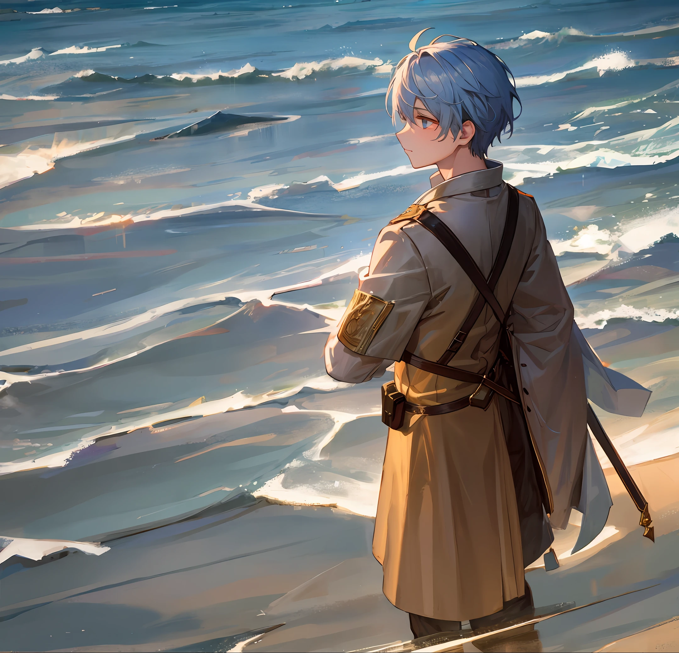 I only know when distance is no longer distance,We will definitely meet,Forming water,Condensed into ice,Or,Turned into dust, I hope you are my most beautiful scenery,I am your long-awaited returnee。