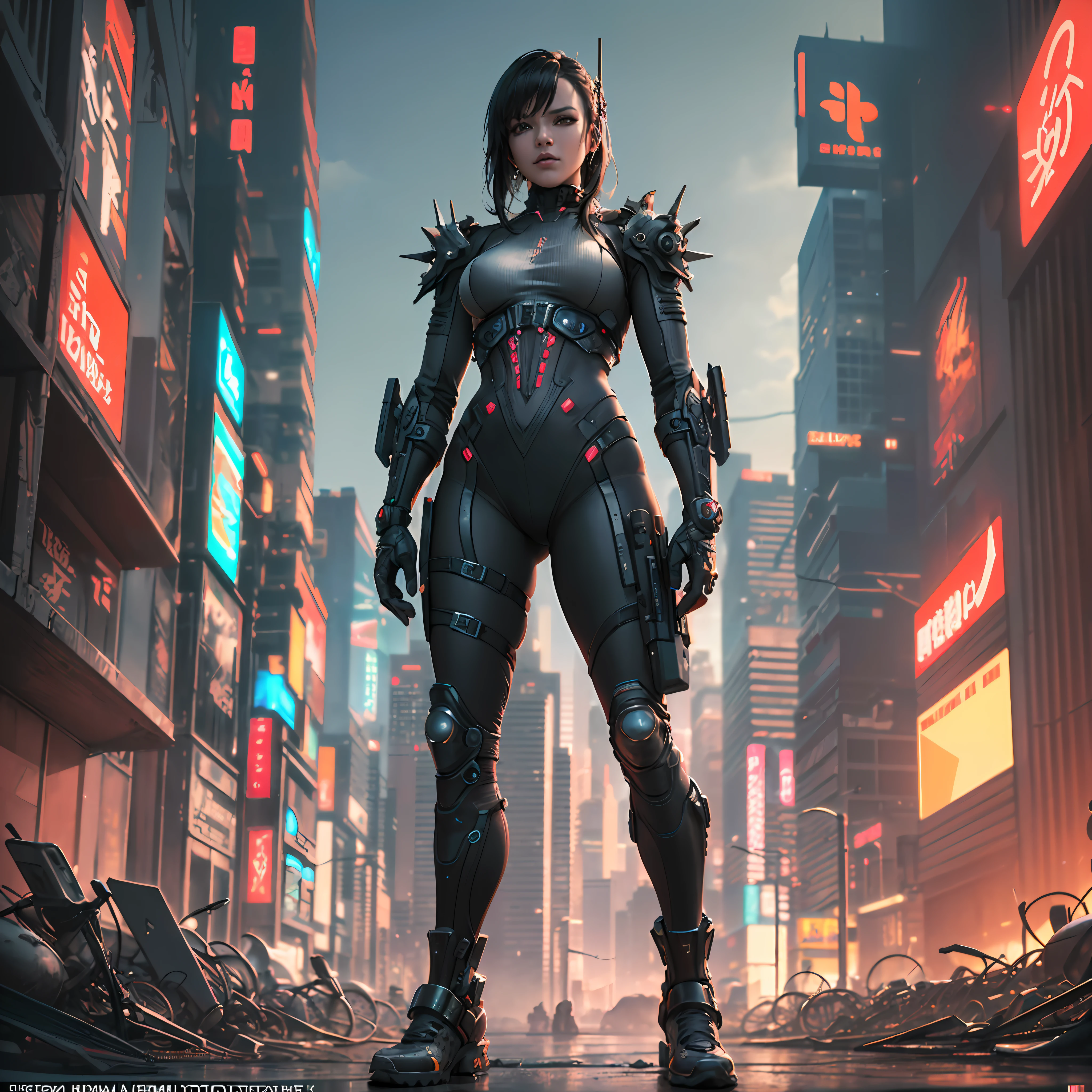 best quality,masterpiece,(photorealistic:1.2),extremely detailed CG unity 8k wallpaper,(Microscopic details, intricate details:1.1),(Modern cyberpunk photo ji, Cool surreal scenes, Futuristic sense of cyberpunk city, Ultra-realistic photos with elements of cyberpunk art, Leng Jun's cinematic design, Creative cyberpunk style in cyberpunk environment, High quality cyberpunk clay art with texture and detail)