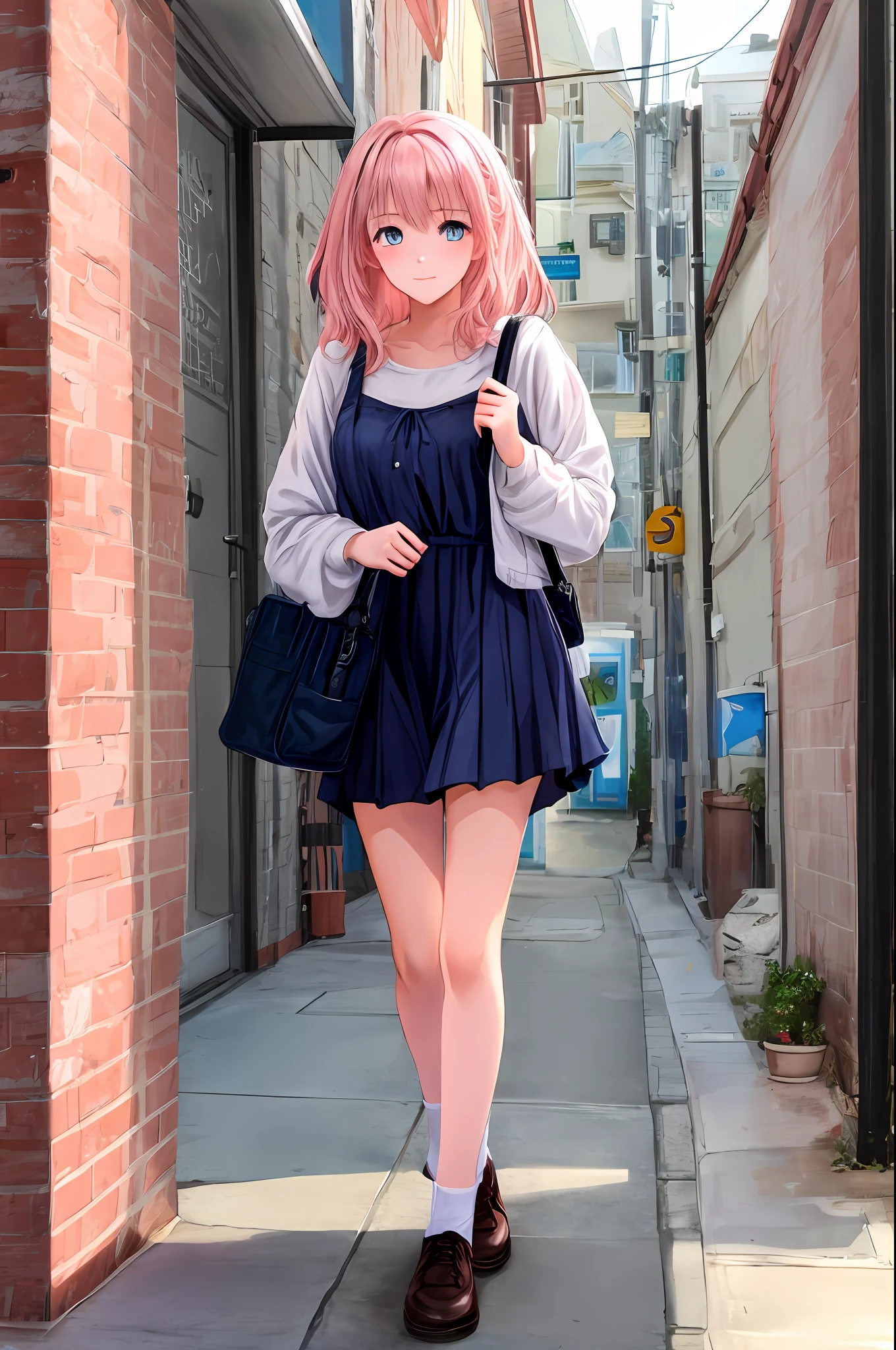 4K,s girl,A pink-haired