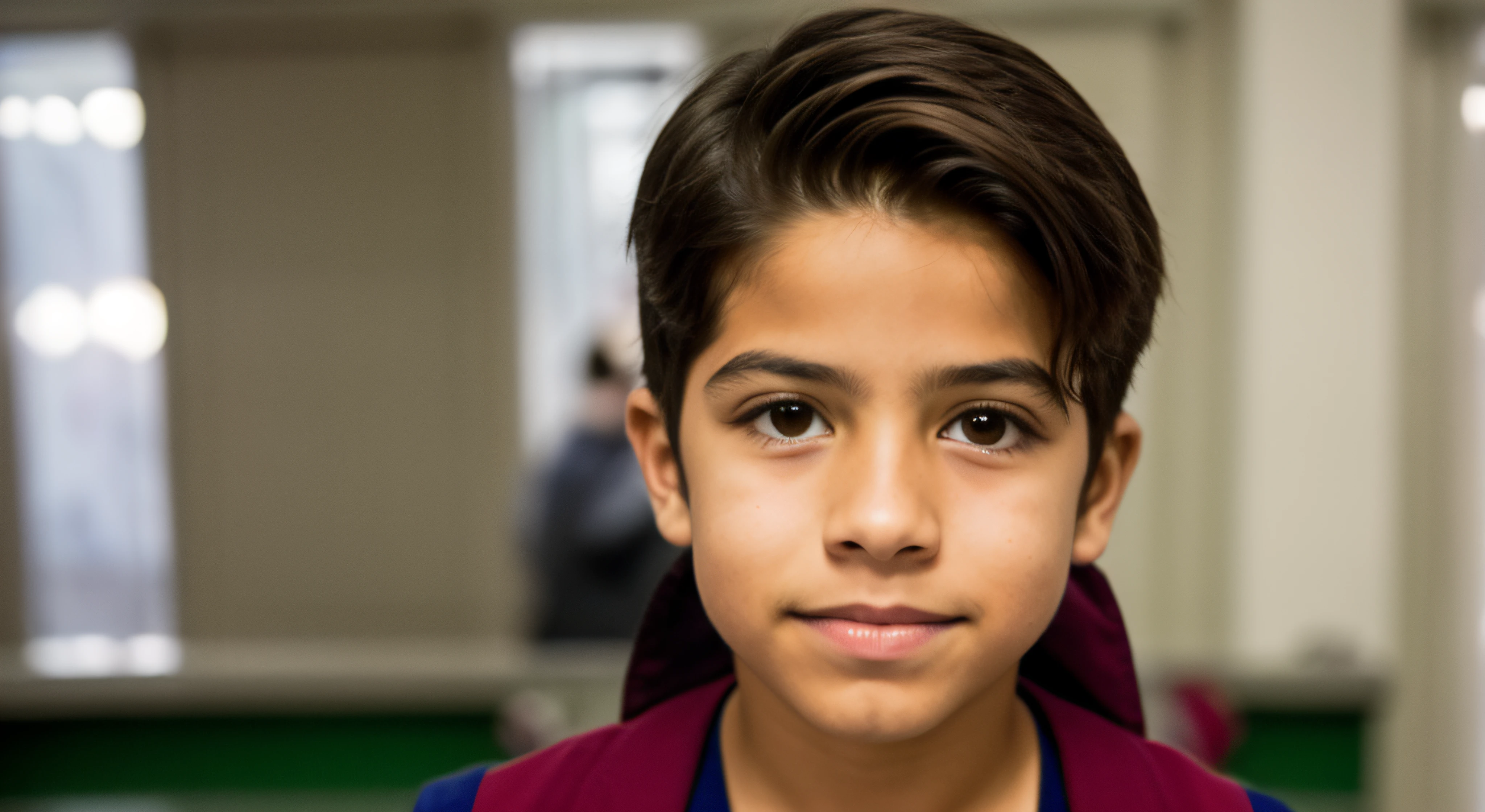 Menino na escola [Jacob Trembley|Noah Saia|Iain Armitage] altamente detalhado, fotografia de estilo realista