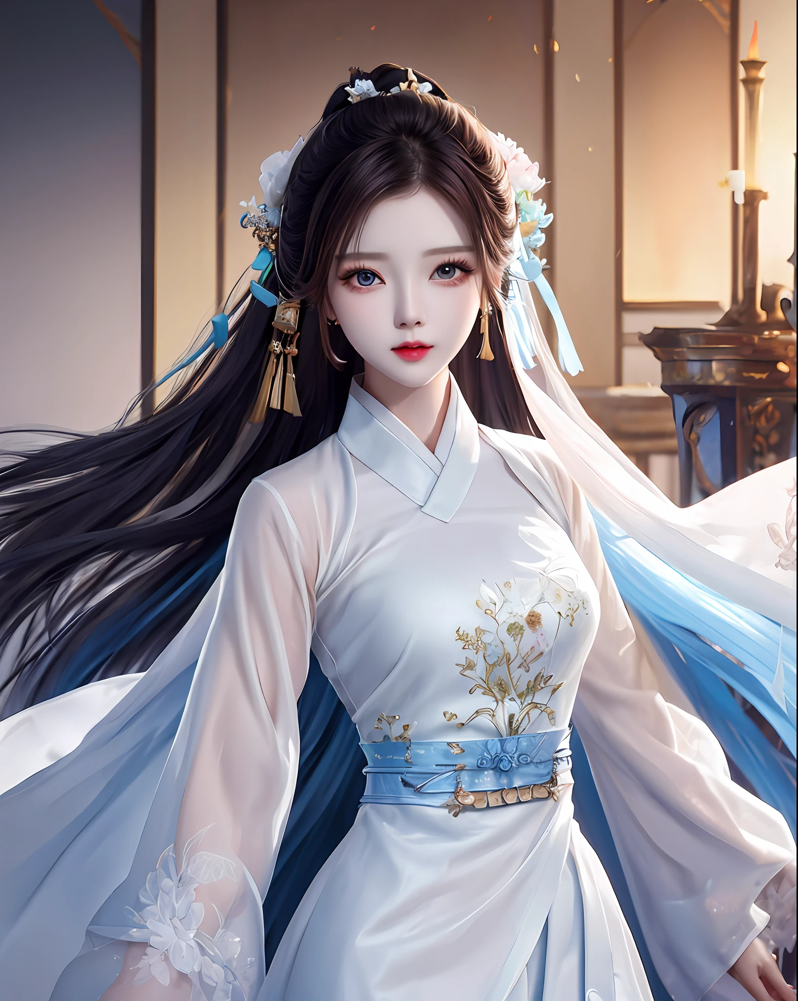 Korean Style Makeup Beautiful Legs Beautiful Woman Beautiful Skin Moderate Breast OL