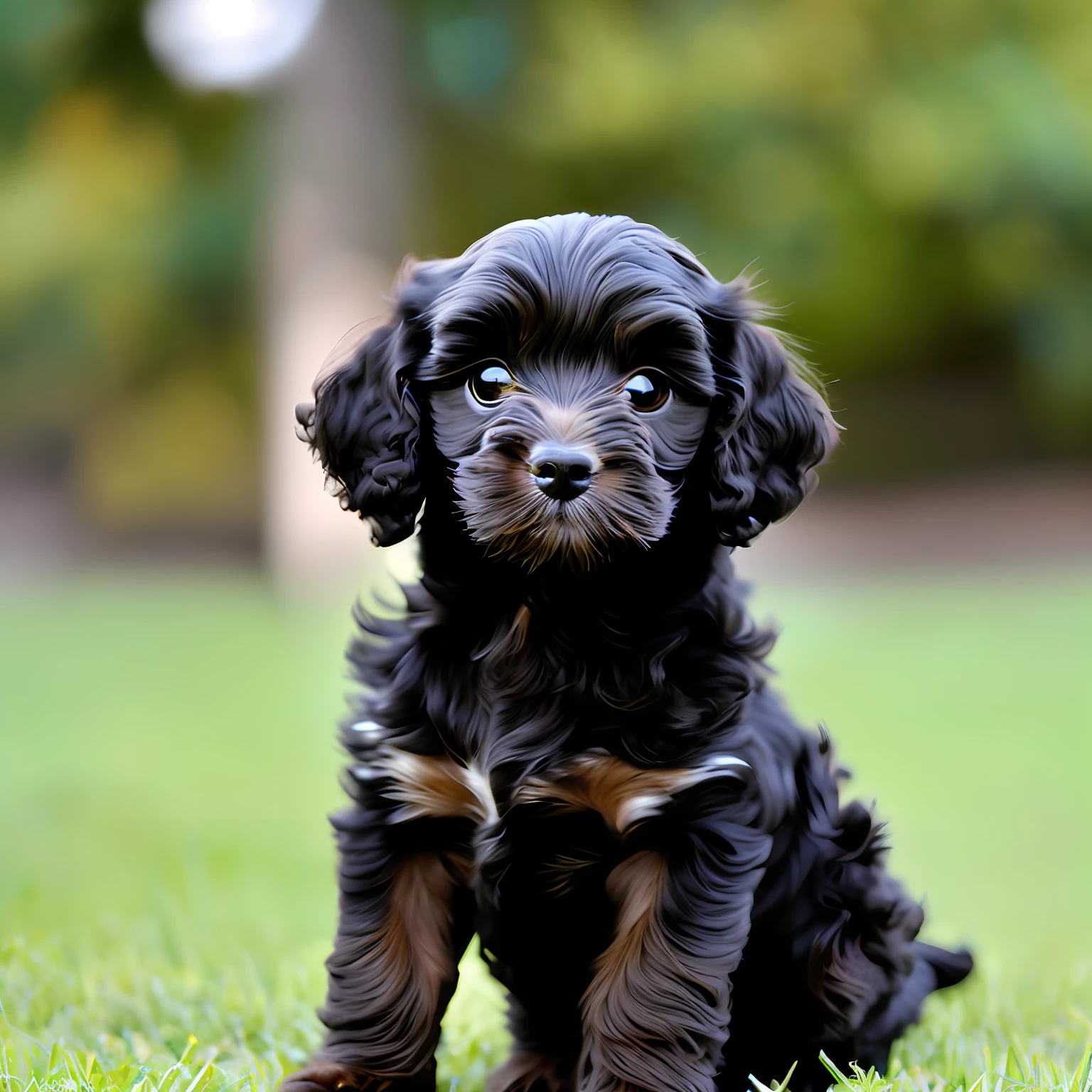 black toy poodle