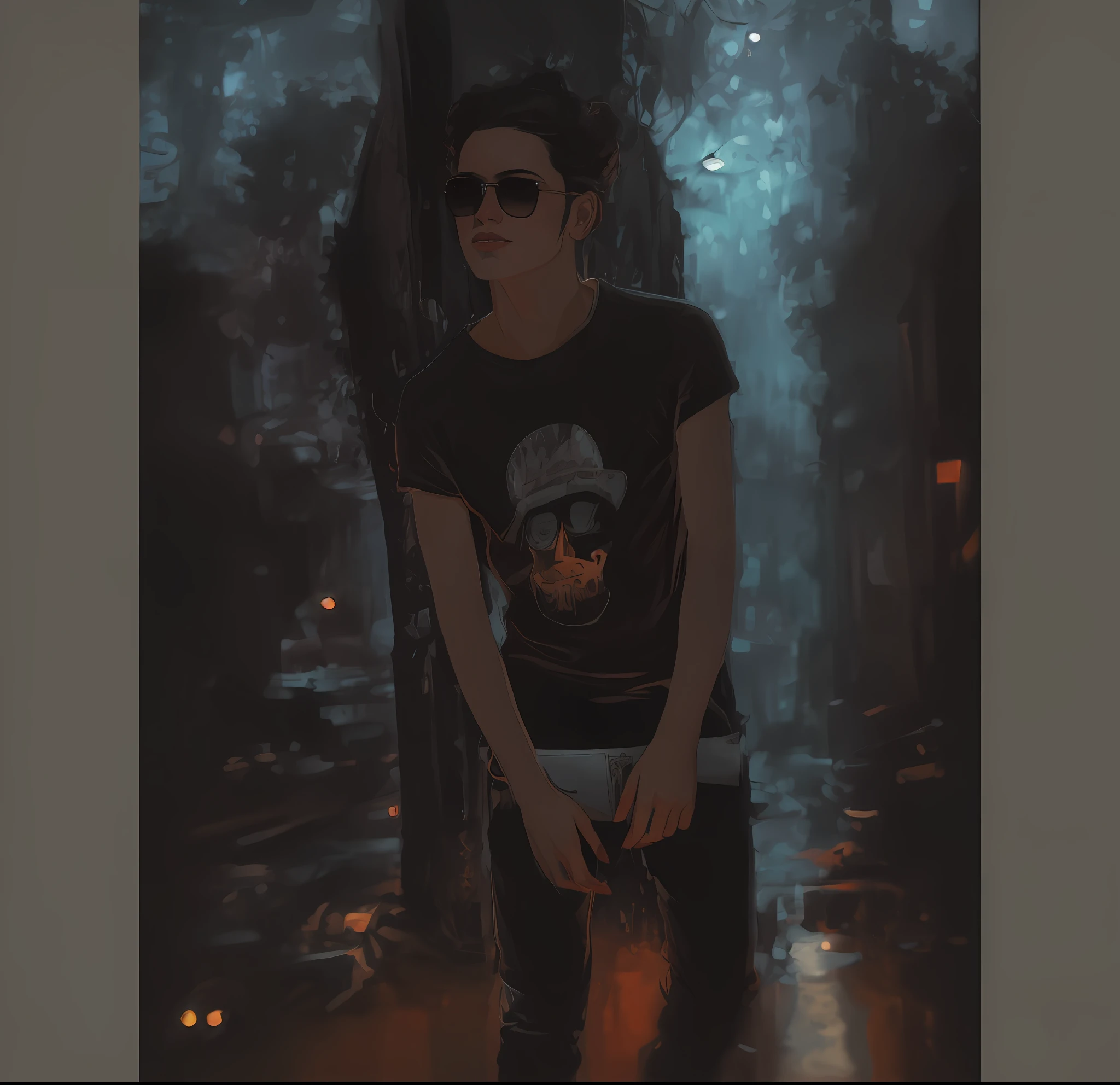 (masterpiece,best quality: 1.2), detailed face, (muted colours:1.2, dark studio, rim lighting, two tone lighting, dimly lit, low key, ),
a poster for a 1930s \(style\), noir detective movie,(noir atmosphere:1), gloomy atmosphere, emphasis on noir colors,
the 1930s (/style/),detective put on his coat and headed out into the cold night air, ready to follow the clues wherever they led,
trending on ArtStation, trending on CGSociety, Intricate, High Detail, dramatic, photorealistic painting art by midjourney and greg rutkowski,
