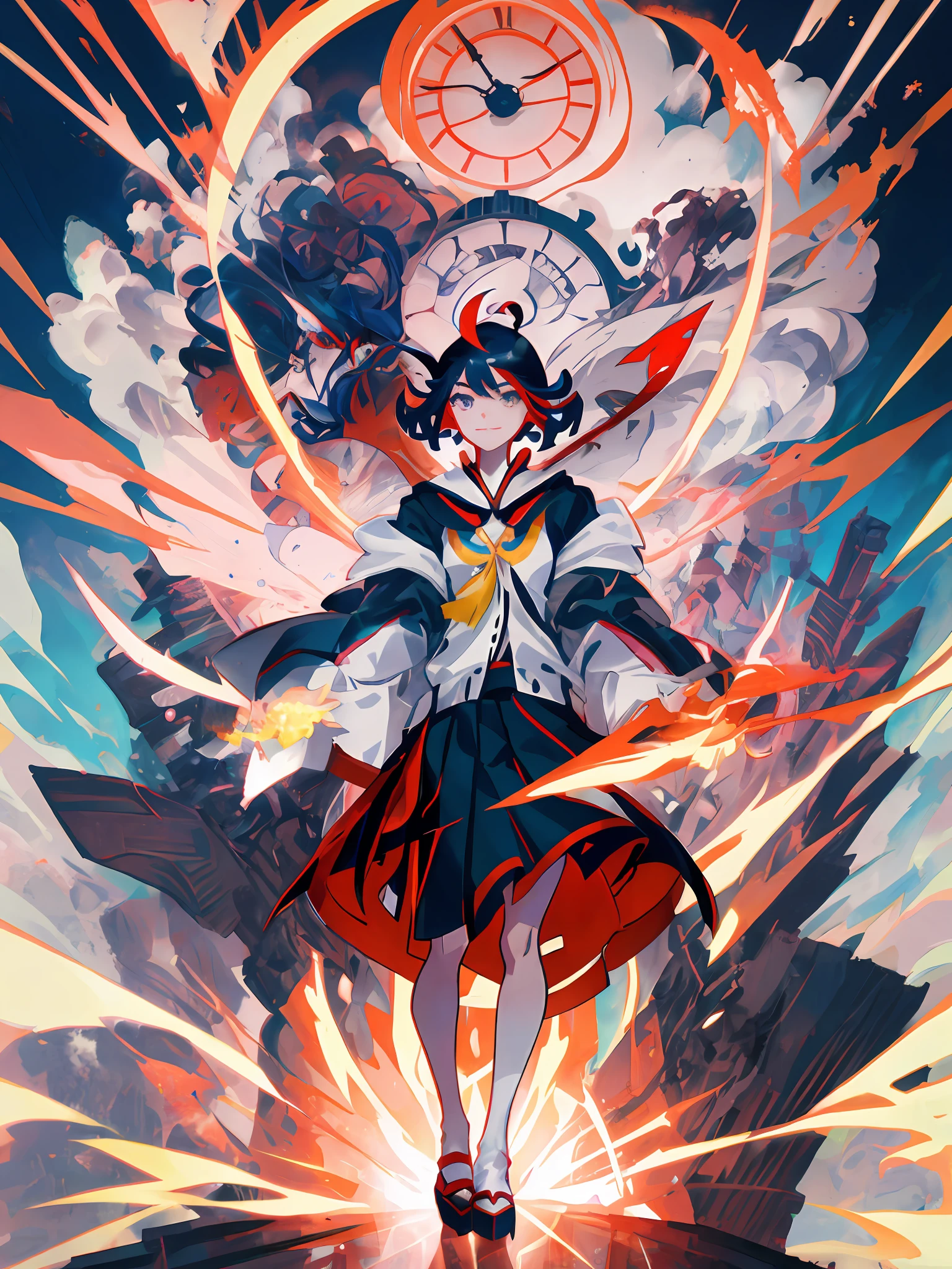 fire glow