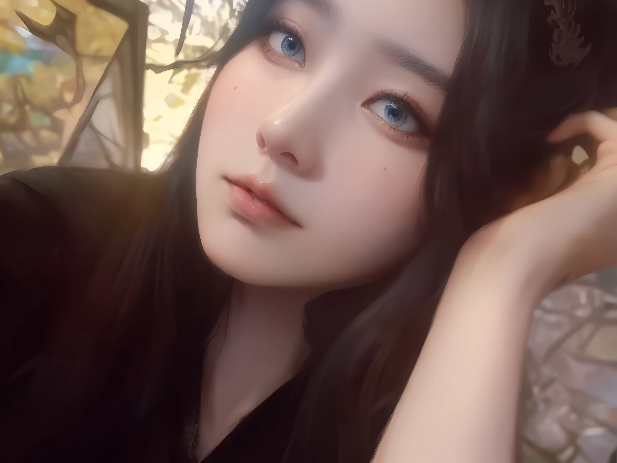 a close up of a woman in a silver and blue dress, chengwei pan on artstation, by Yang J, detailed fantasy art, stunning character art, fanart best artstation, epic exquisite character art, beautiful armor, extremely detailed artgerm, detailed digital anime art, artgerm on artstation pixiv, armor girl