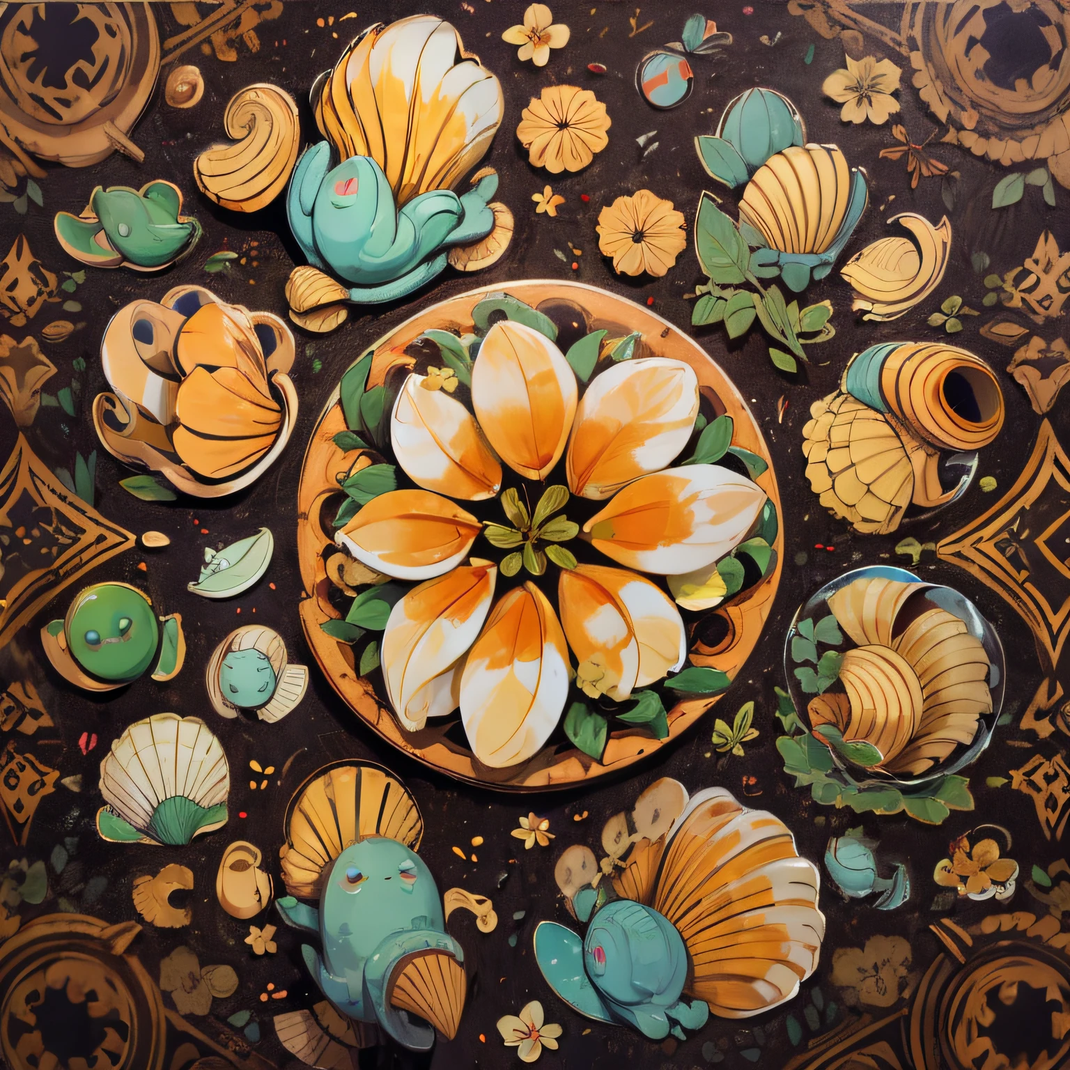 Exquisite shells