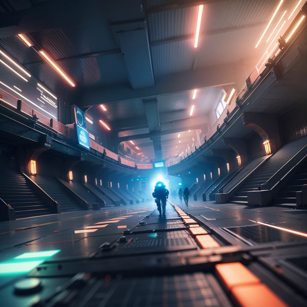 AI-generated visuals, flashing lights, cinematic lighting 8k ultra realistic. --auto --s2