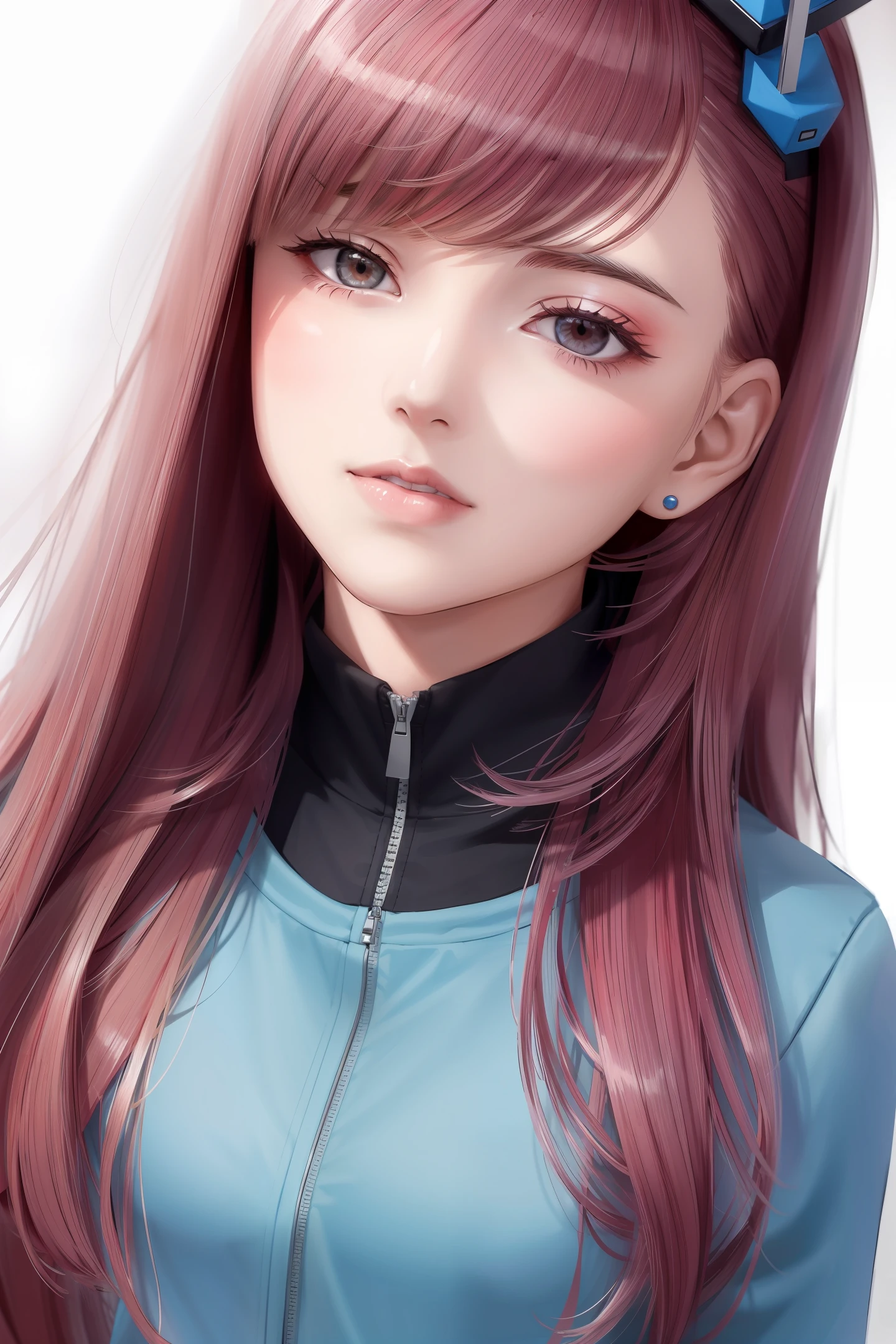Duto Lonely
A long pink hair
Female high school student in pink tracksuit
anime