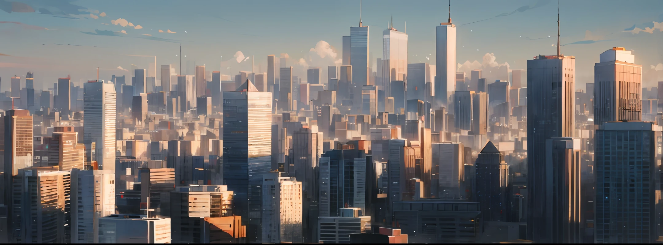urban skyline