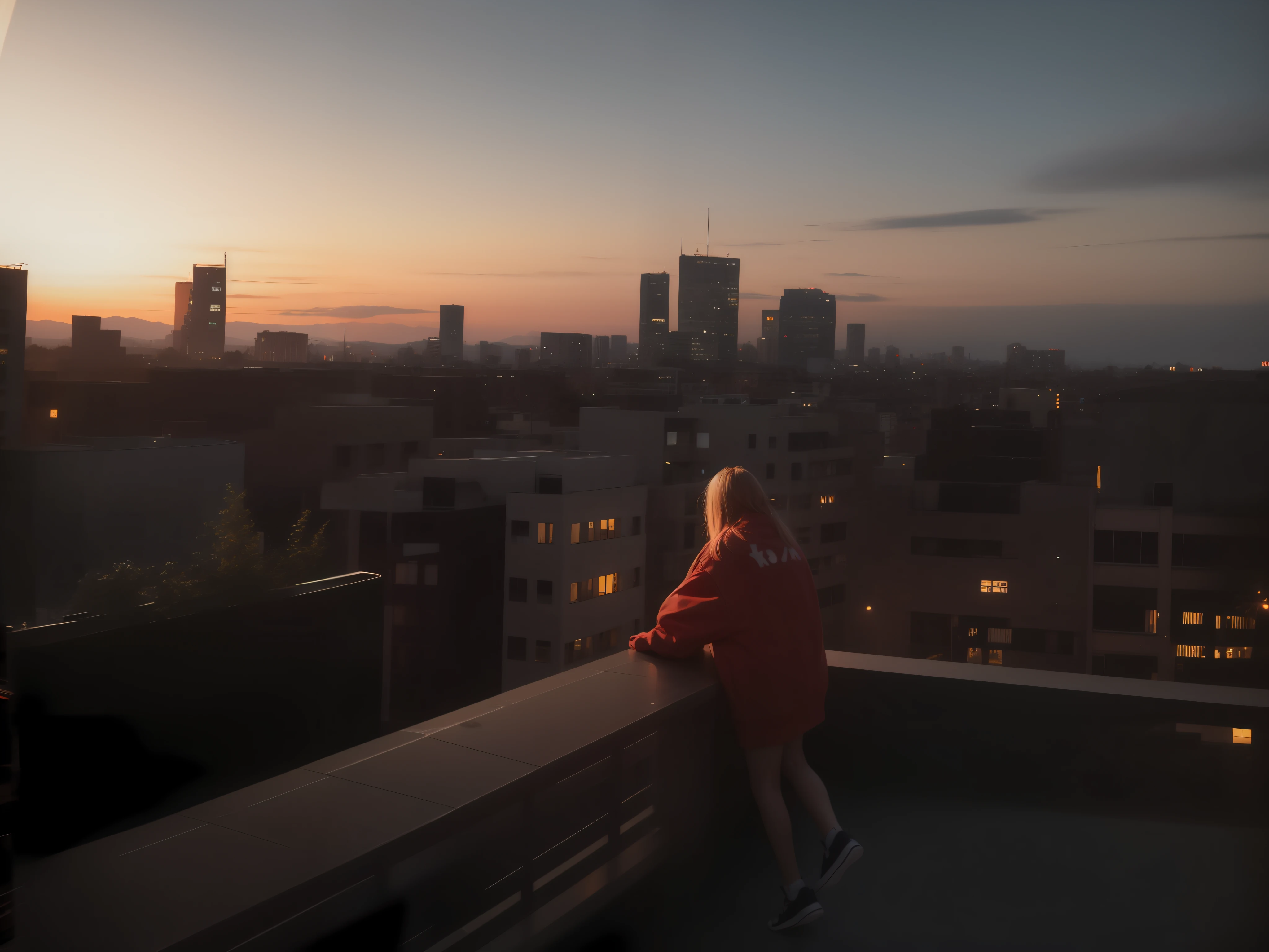 Highlight the sunset