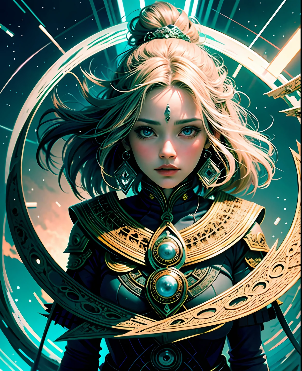 official art, unity 8k wallpaper, ultra detailed, beautiful and aesthetic, High quality, beautiful, masterpiece, best quality, (zentangle, mandala, tangle, entangle:0.6),