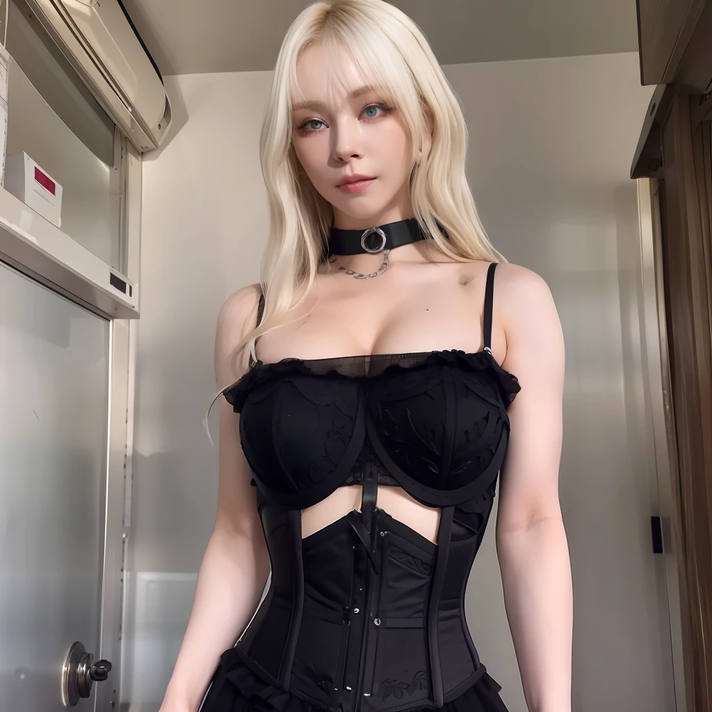 Angry Face, BDSM,slave,Rubber,Black Corset,Bondage,Collar,NSFW,((Best Quality, 8k, Masterpiece:1.3))), Crisp Focus: 1.2、(Layer Cut, Big:1.2),Beautiful Woman with Perfect Figure: 1.4、Slender Abs:1.2、Wet Body:1.5、Highly Detailed Face and Skin Texture、Detailed Eyes、Double Eyelids,Long Hair
