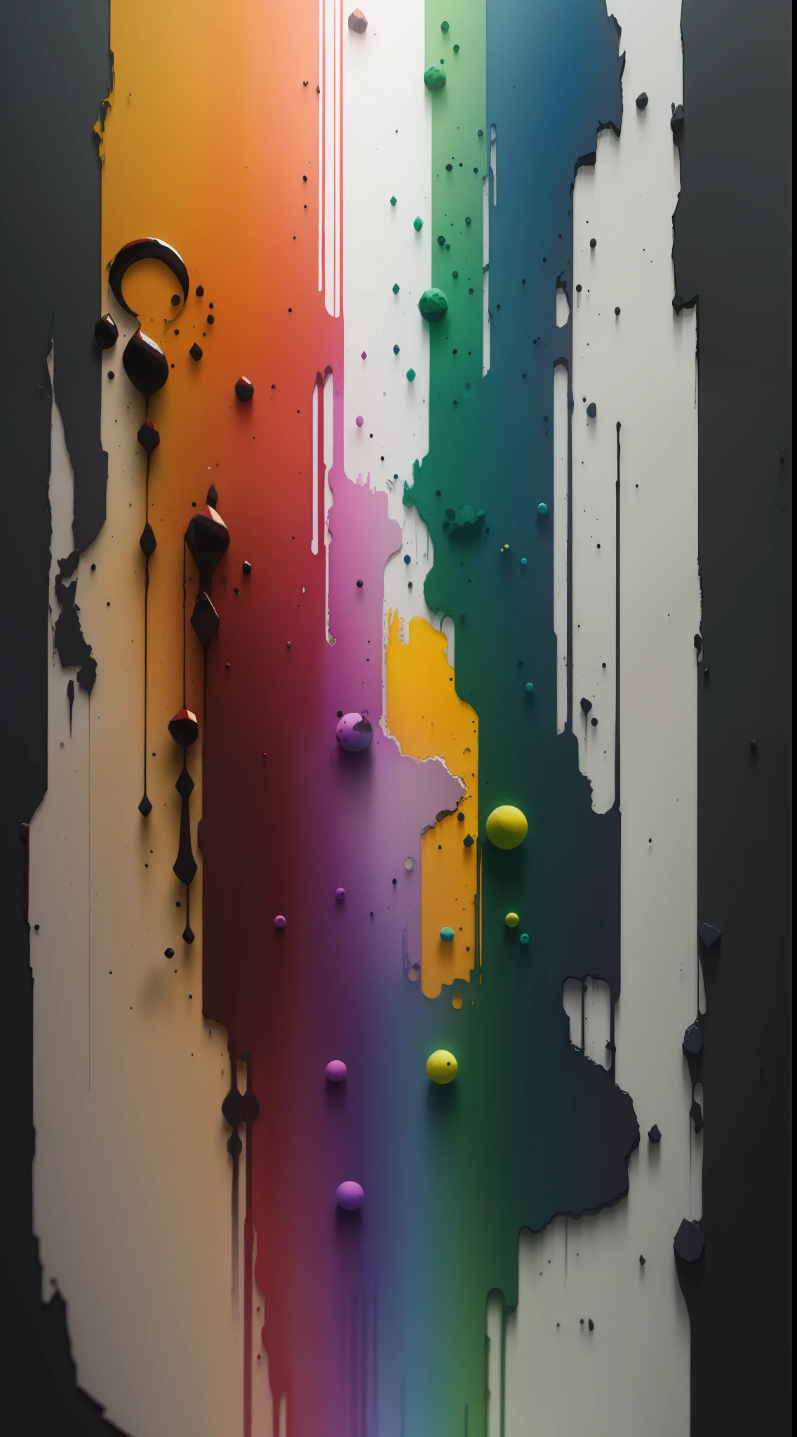 3d watercolor abstract,dark background,high resolution,high quality,colorful,green,red,blue