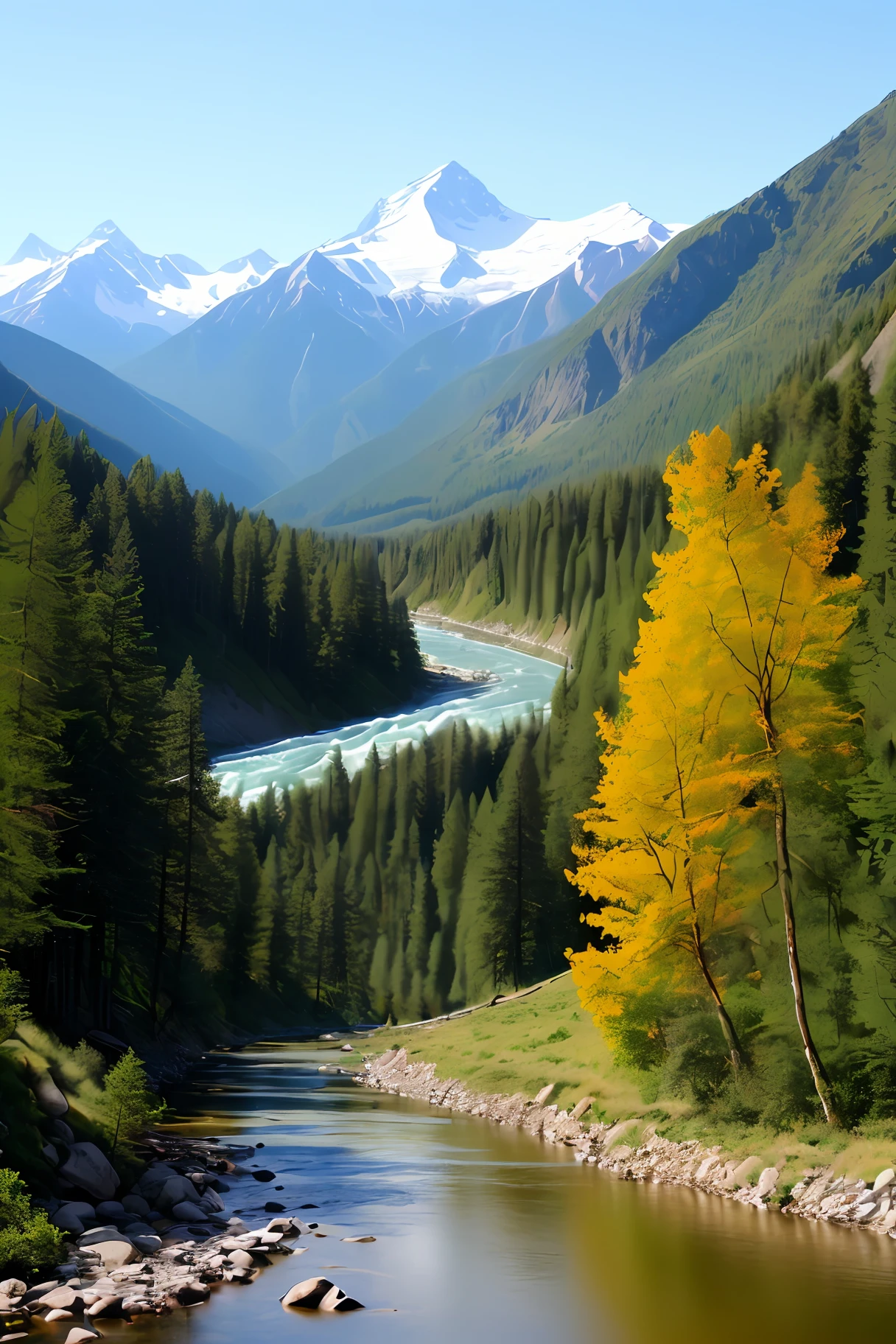See mountains and rivers