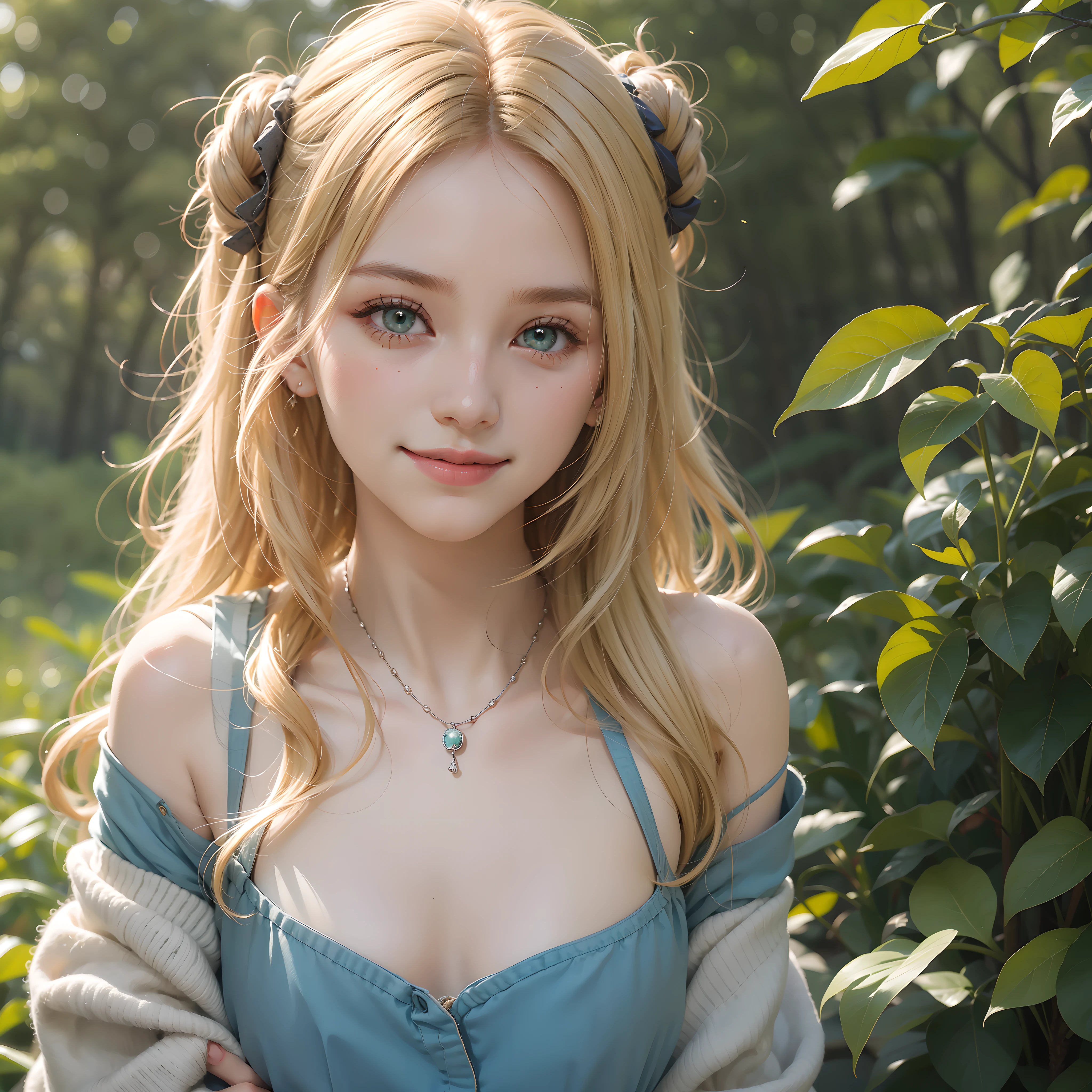 Do not fret because Your smile is the most precious thing You, light immense Remember Love infinite, 1girl, extremely beautiful, extremely delicate, Blonde, russian,green eyes, 14years old
