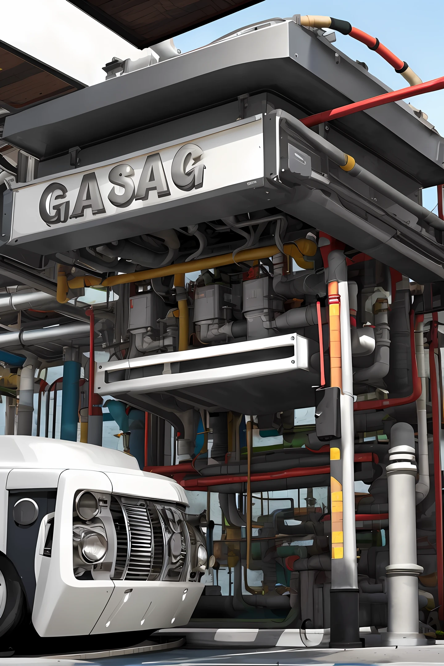 Color gas