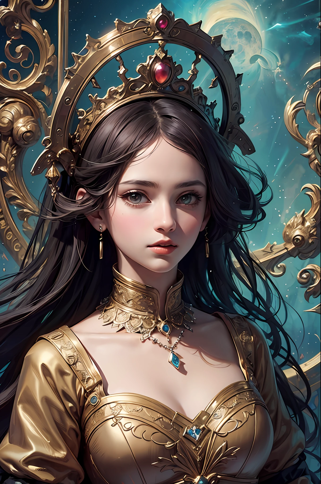 (masterpiece, top quality, best quality, official art, beautiful and aesthetic:1.2), (1girl), extreme detailed,(fractal art:1.3),colorful,highest detailed