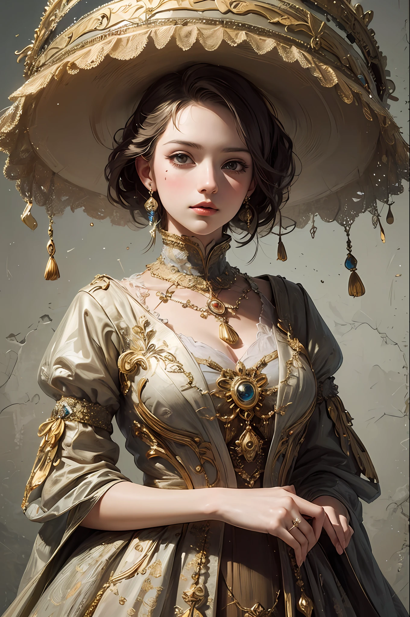 (masterpiece, top quality, best quality, official art, beautiful and aesthetic:1.2), (1girl), extreme detailed,(fractal art:1.3),colorful,highest detailed