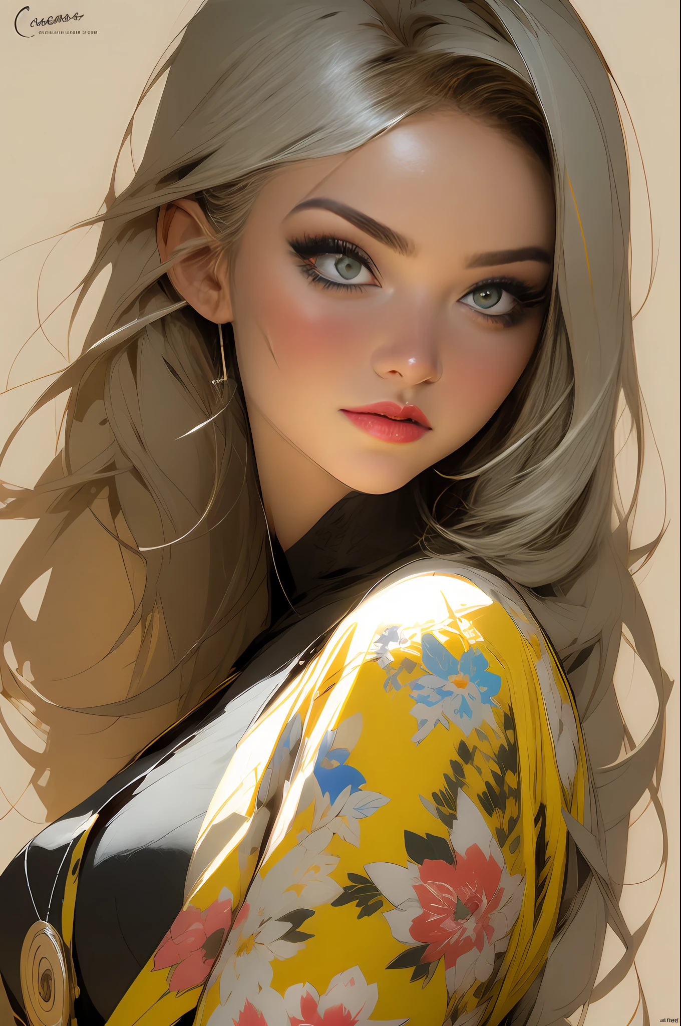 mBackground History, linguagem mista_Texto, Letras japonesas no graffit, Ashley Alexiss mulher bonita, cabelos pretos longos, Excellent lighting, side-lighting, final perfeito (gradiente de chiclete rosa de cor plana: 1.3), (revista_cobrir: 1.4), (multicolorido_Background Story: 1.3), listrado_Background Story, card_Background Story, :: discs with sharp, shiny blades in hand :: circular pieces of white metals glued to the ultra detailed arms coming out of shimmering glow, Design de estrela preta estampado no meio da camiseta, corpo escultural perfeito e detalhado, camisa Ultra detalhada com design abstrato e com estampa de letras japonesas em grafite das laterais da roupa, worn jeans, peito grande, com efeitos imersivos, efeito de foco, flores estilo grafite de fundo com flores e cores vibrantes, "Ultra" HDR detalhado e com efeito de foco, (master part: 1.2, best quality), (beautiful emerald yellow eyes with huge finely detailed eyelashes: 1.2), , ((sozinho)), (olhos finamente detalhados e rosto detalhado:1.3),belos olhos Ultra-detalhados,Background Story, Misto-idioma_Texto, letras japonesas em graffit , Ashley Alexiss Linda , longos cabelos negros, Excellent lighting, side-lighting, perfeito ultimate (flat heart: 1.3), (revista_cobrir: 1.4), (multicolorido_Background Story: 1.3), listrado_Background Story, card_Background Story, :: Discs with sharpening, shiny blades in hand :: circular pieces of white metals glued to the ultra detailed arms coming out of shimmering glow, desenho de estrela negra estampada no meio da camisa , corpo escultural perfeita e detalhada, camisa ultra detalhado com desenho abstrato e com estampa de letras japonesas em grafit dos lados da roupa, worn jeans, peito grande, com efeitos imersivos, efeito pairar, fundo estilo grafite tatuagem tribal com flores e cores vibrantes, "HDR Ultra colors in gradient| | |" detalhadas e com efeito de foco, (obra-prima: 1.2, melhor qualidade), (ol