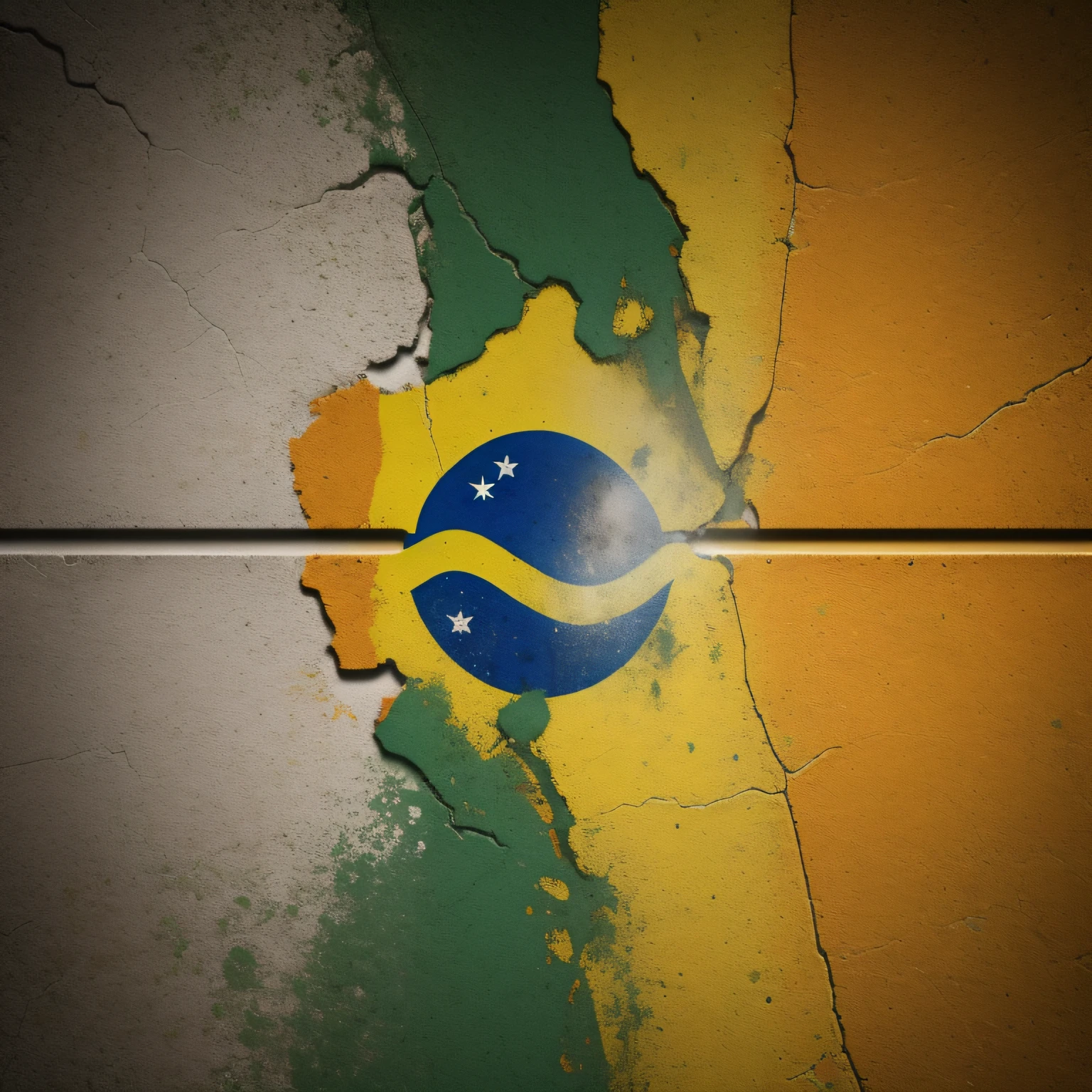 bandeira do Brasil, baseada nas cores do Brasil, technologico, 4k, UHD