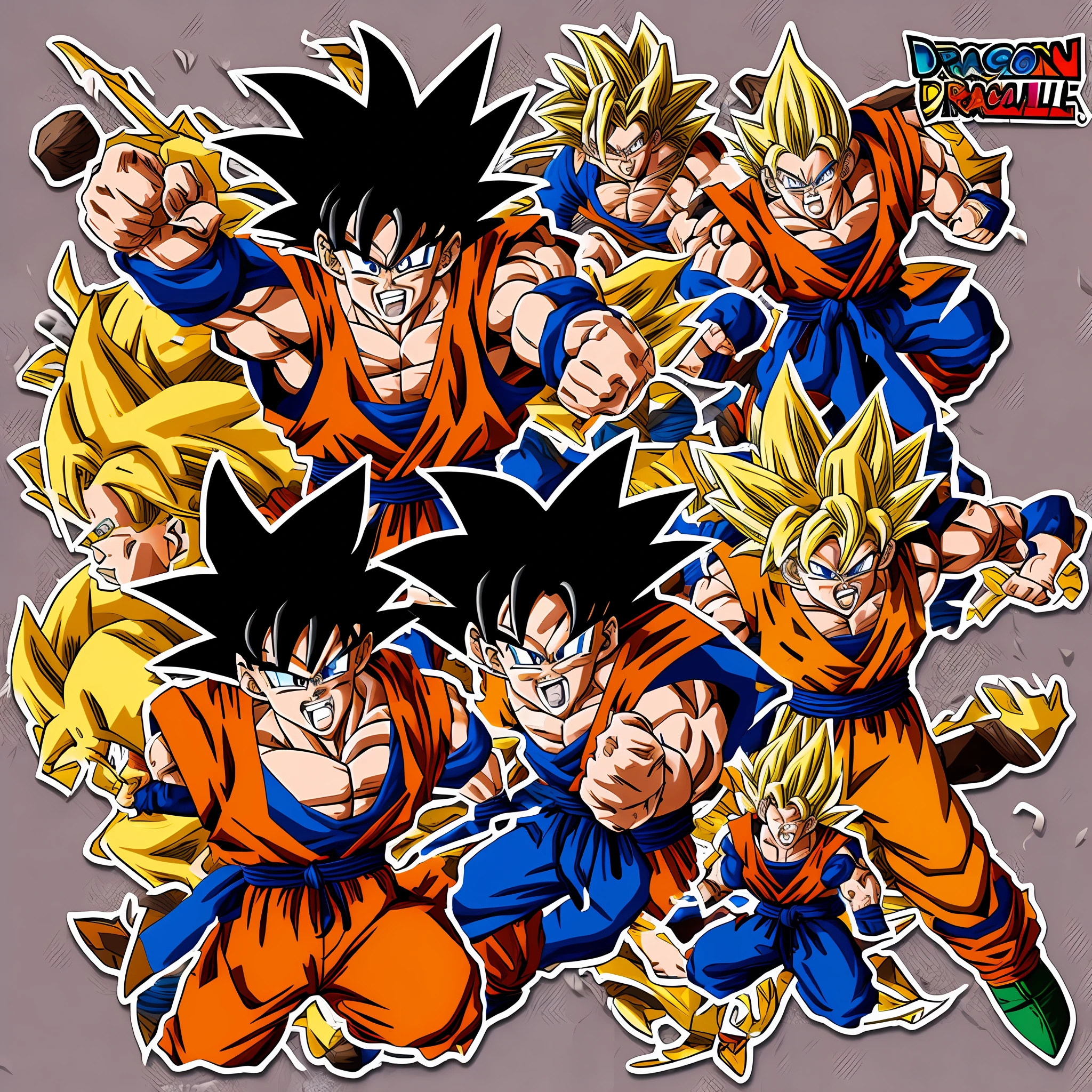 Dragon Ball Goku Bust Punk Frontal Battle Damage Dusk Severe --auto
