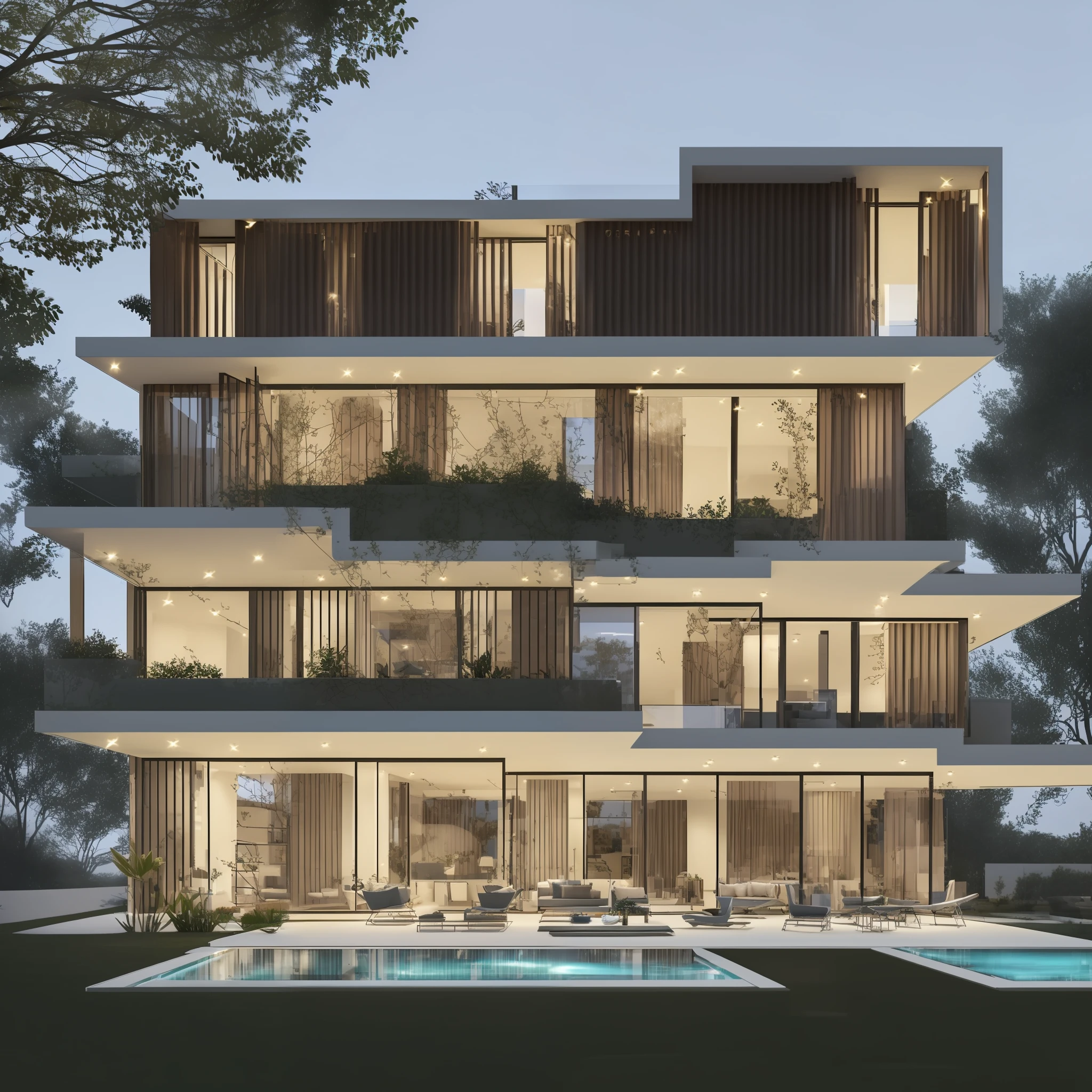 gdmext luxury modern house