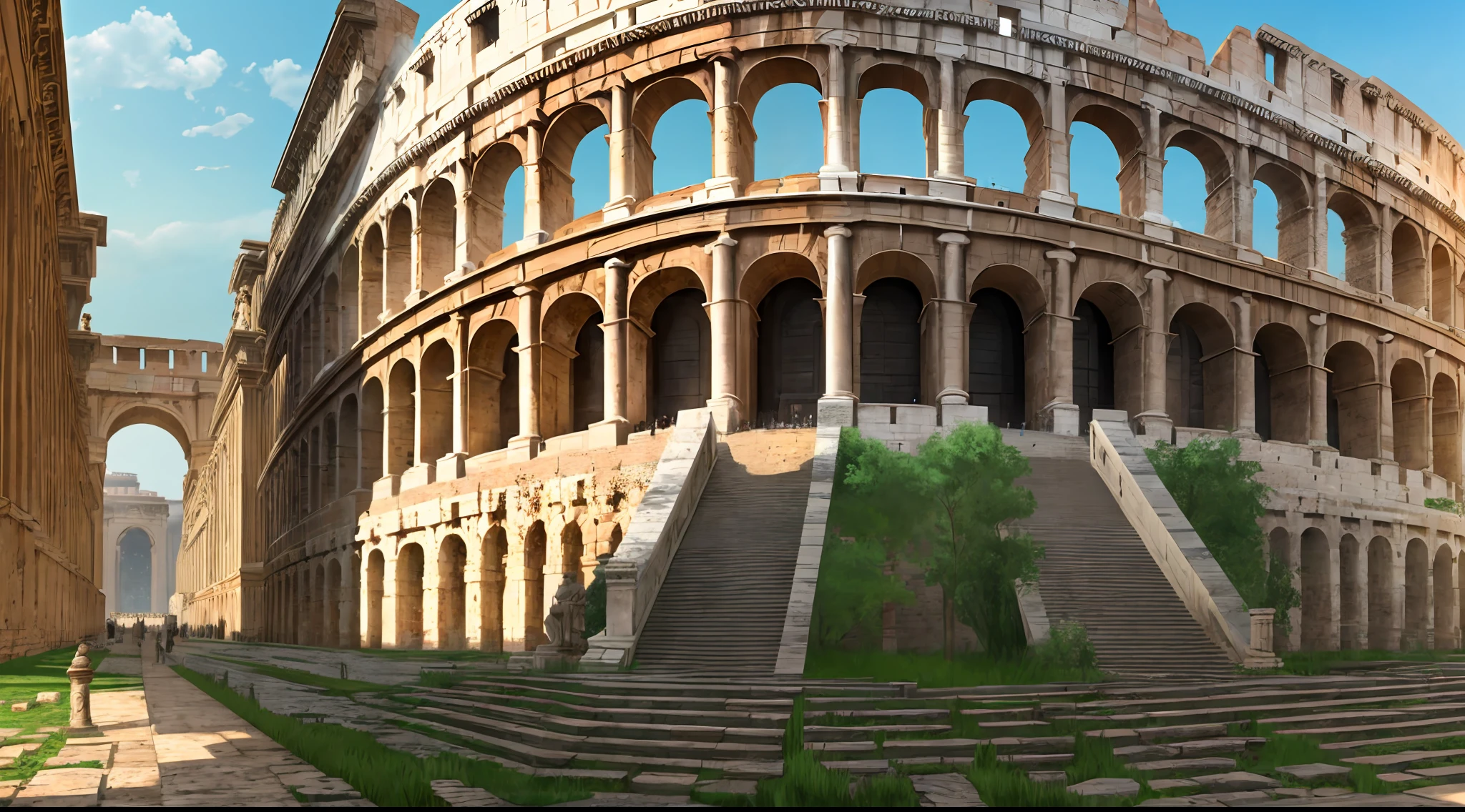 ancient rome, ultra realistic --auto --s2