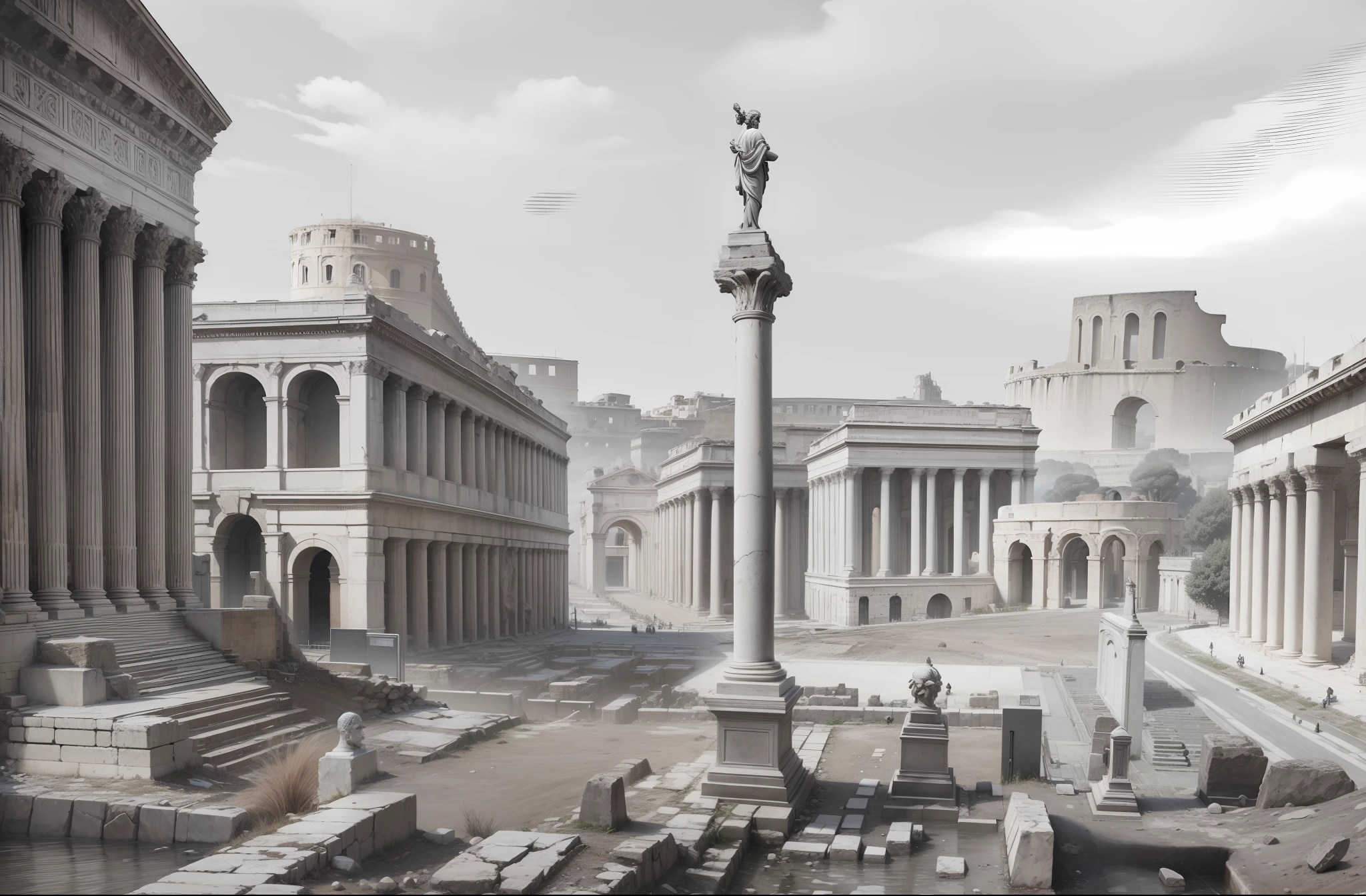 ancient rome, ultra realistic