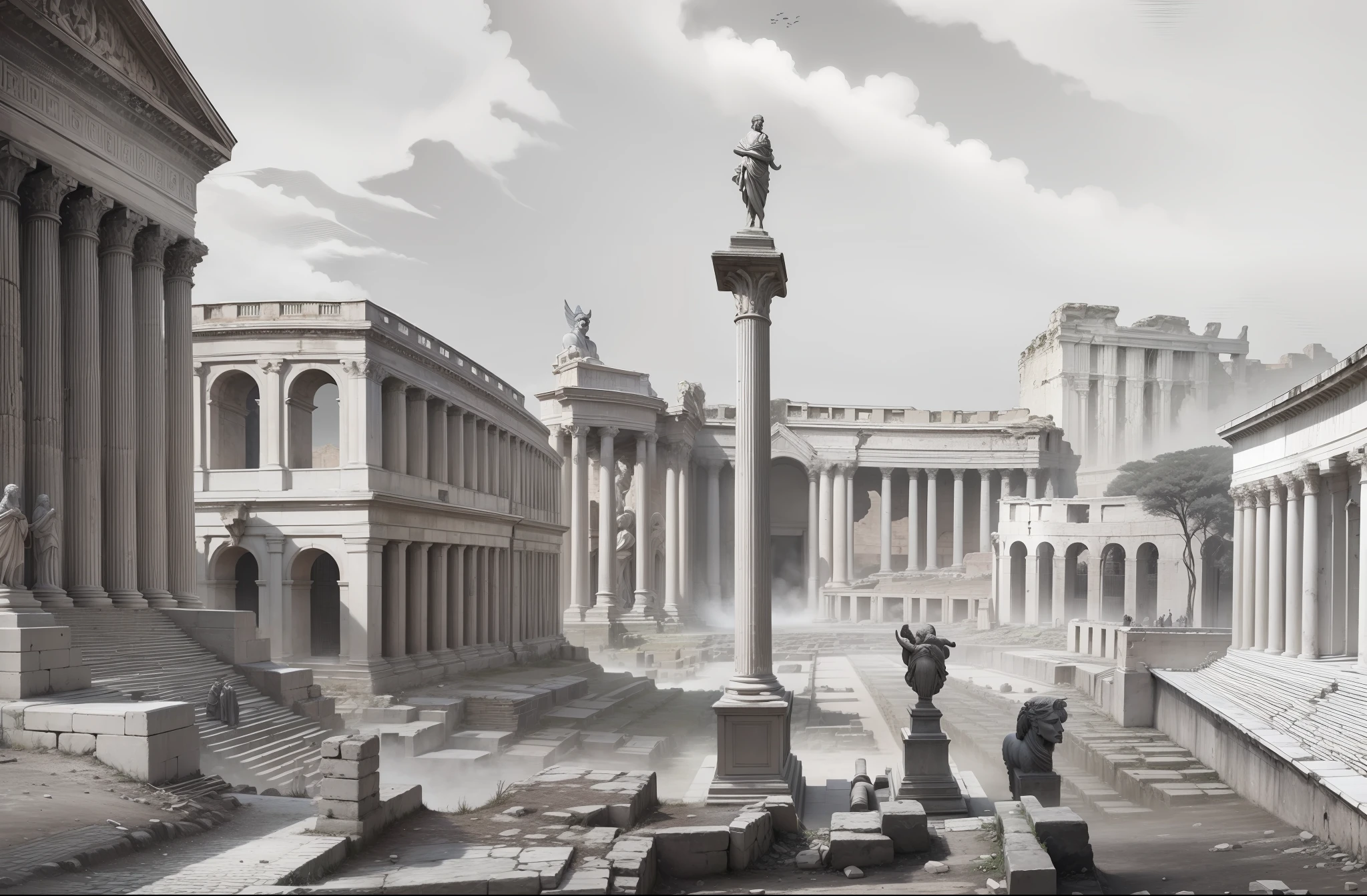 ancient rome, ultra realistic