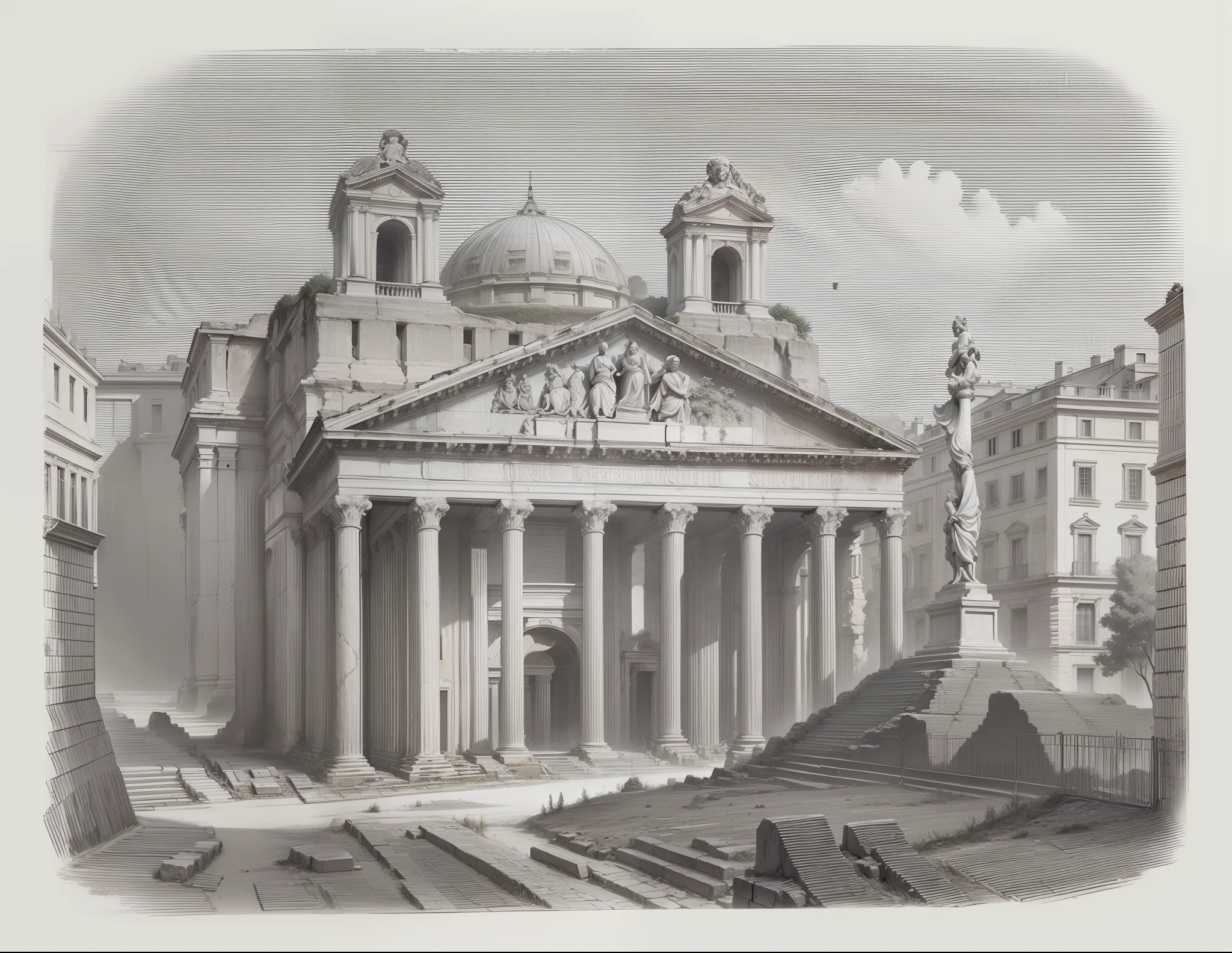 ancient rome, ultra realistic
