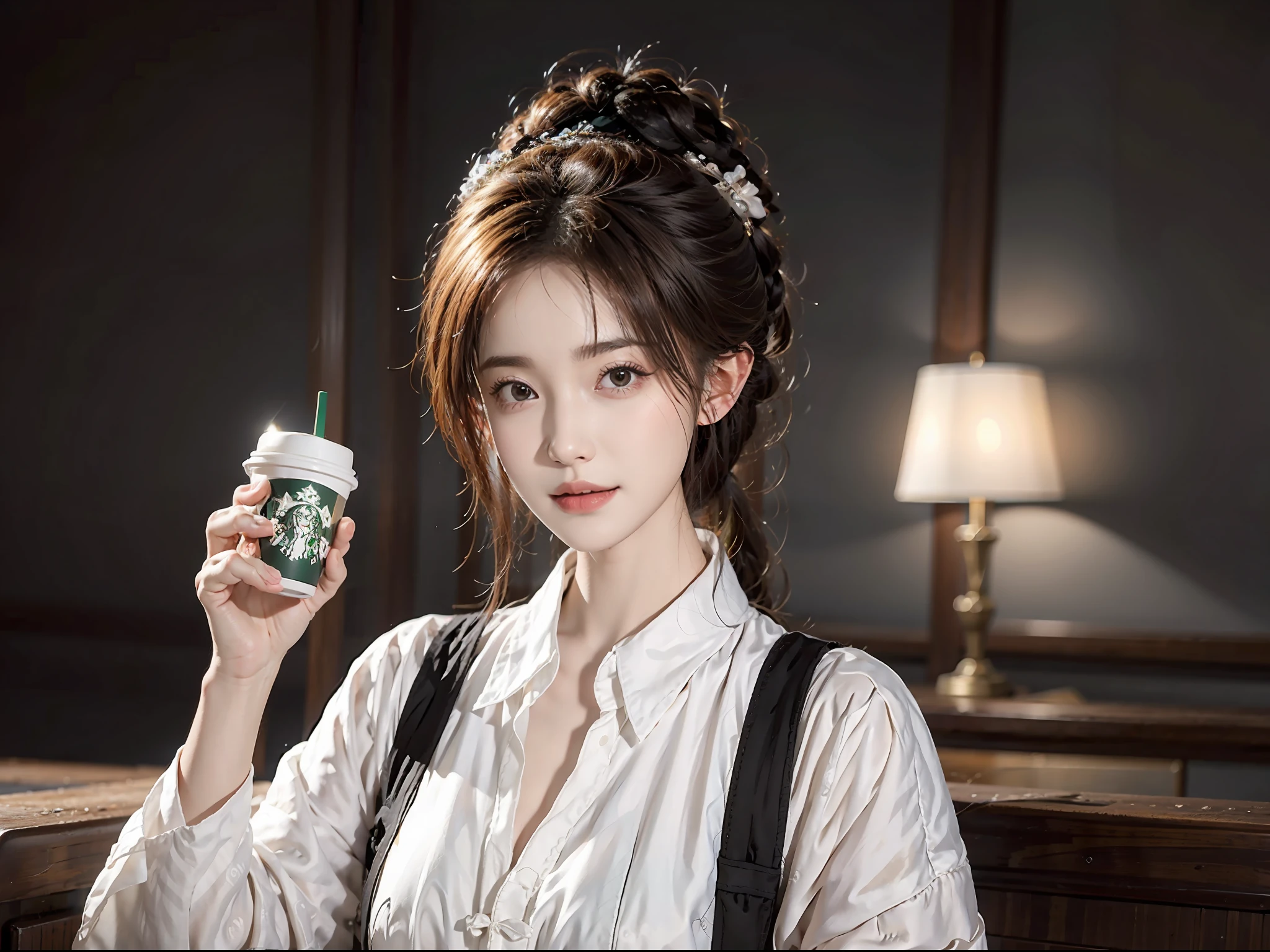 Starbucks clerk beauty