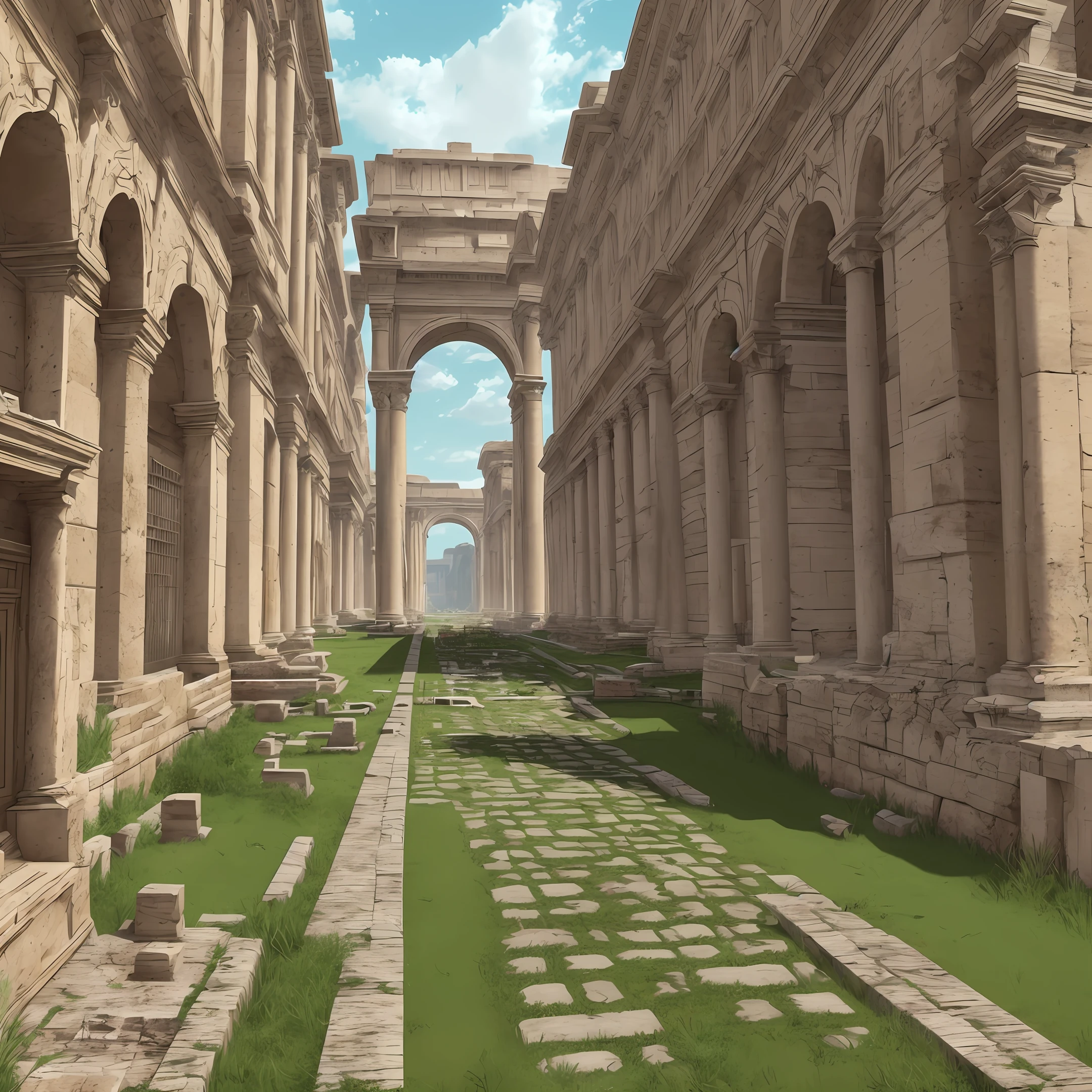 ancient rome, ultra realistic --auto --s2