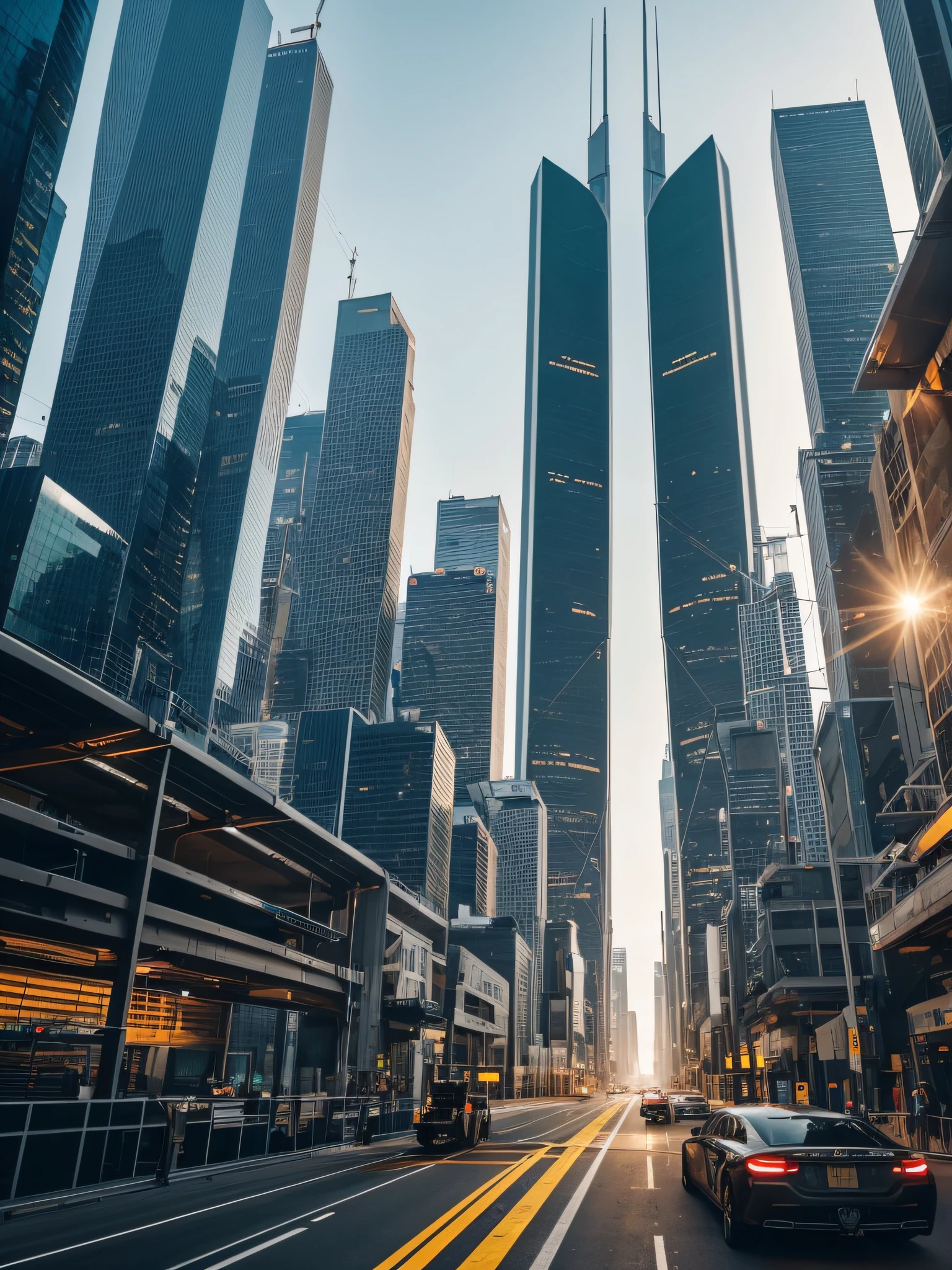 Capture the futuristic vision of a world dominated by robotics with the Nikon D850 and the Nikkor 24-70mm f/2.8E ED VR lens. Position yourself to showcase a cityscape where advanced robotic systems govern every aspect of life. Frame the scene to highlight the seamless integration of robots into the urban environment, with robotic workers, transportation, and infrastructure. Experiment with angles and perspectives to capture the scale and magnitude of the robotic presence. Utilize lighting techniques to emphasize the sleek and metallic aesthetics of the machines, creating a sense of technological marvel. This image encapsulates a world where robotics have revolutionized society, offering a glimpse into a future where humans and machines coexist in a harmonious yet controlled existence.