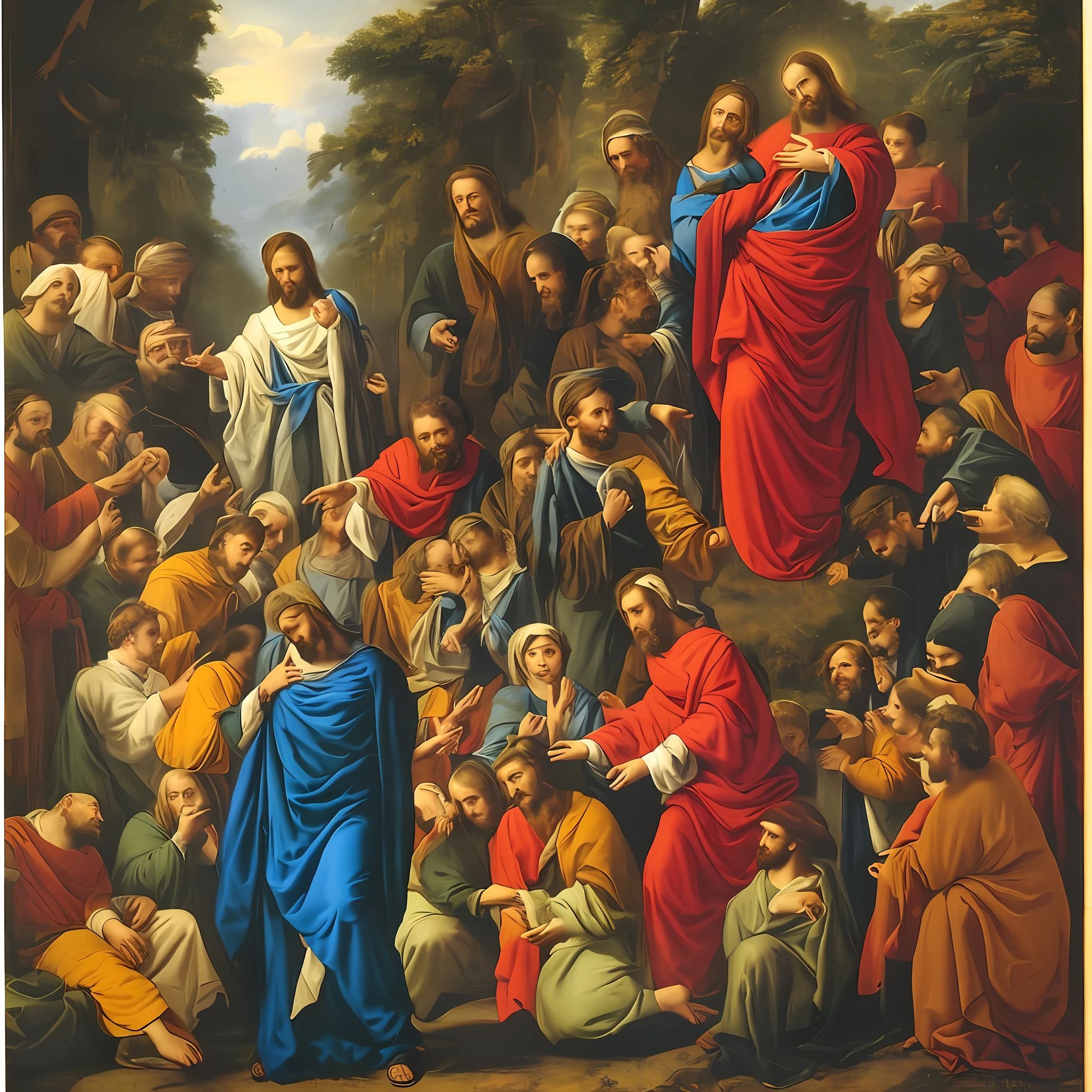 Jesus Christ welcoming a form of protection