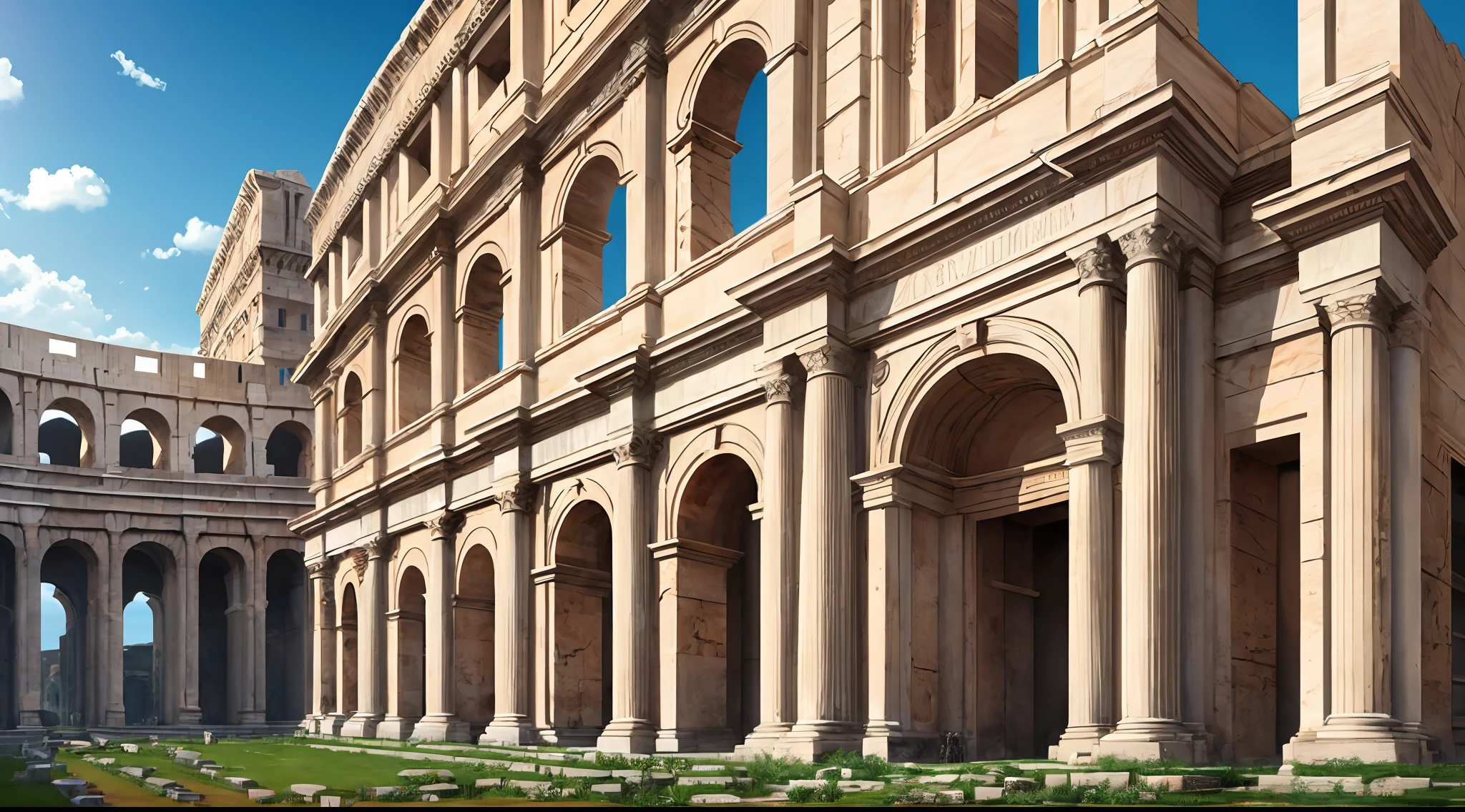 ancient rome, ultra realistic --auto --s2