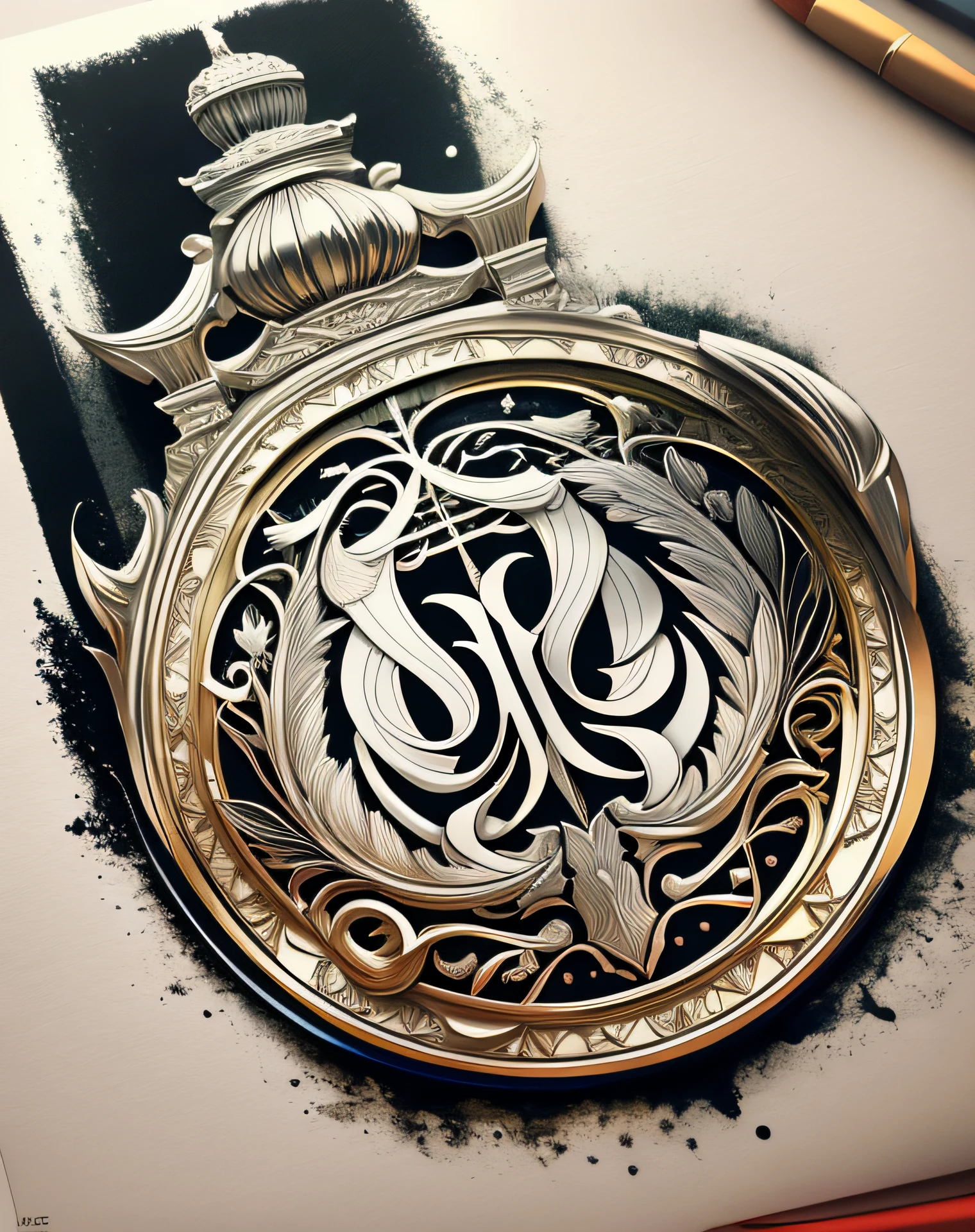 Logotipo com escrita de GentVerse, logotipo de arte de linha, sem muito detalhes, cores preto e branco, minimal and solid — Gentleman --auto --s2