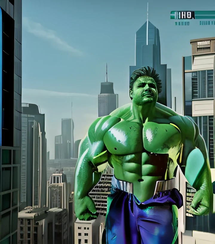 hulk in a city with a van and a building in the background, the hulk, hulking, boris johnson as hulk, hulk like physique, cgi special effects, son goku as the incredible hulk, hulk, movie cgi, incredible hulk, hulkish, cgi 8k, hulk body type, elon musk as the incredible hulk, tom holland as the hulk