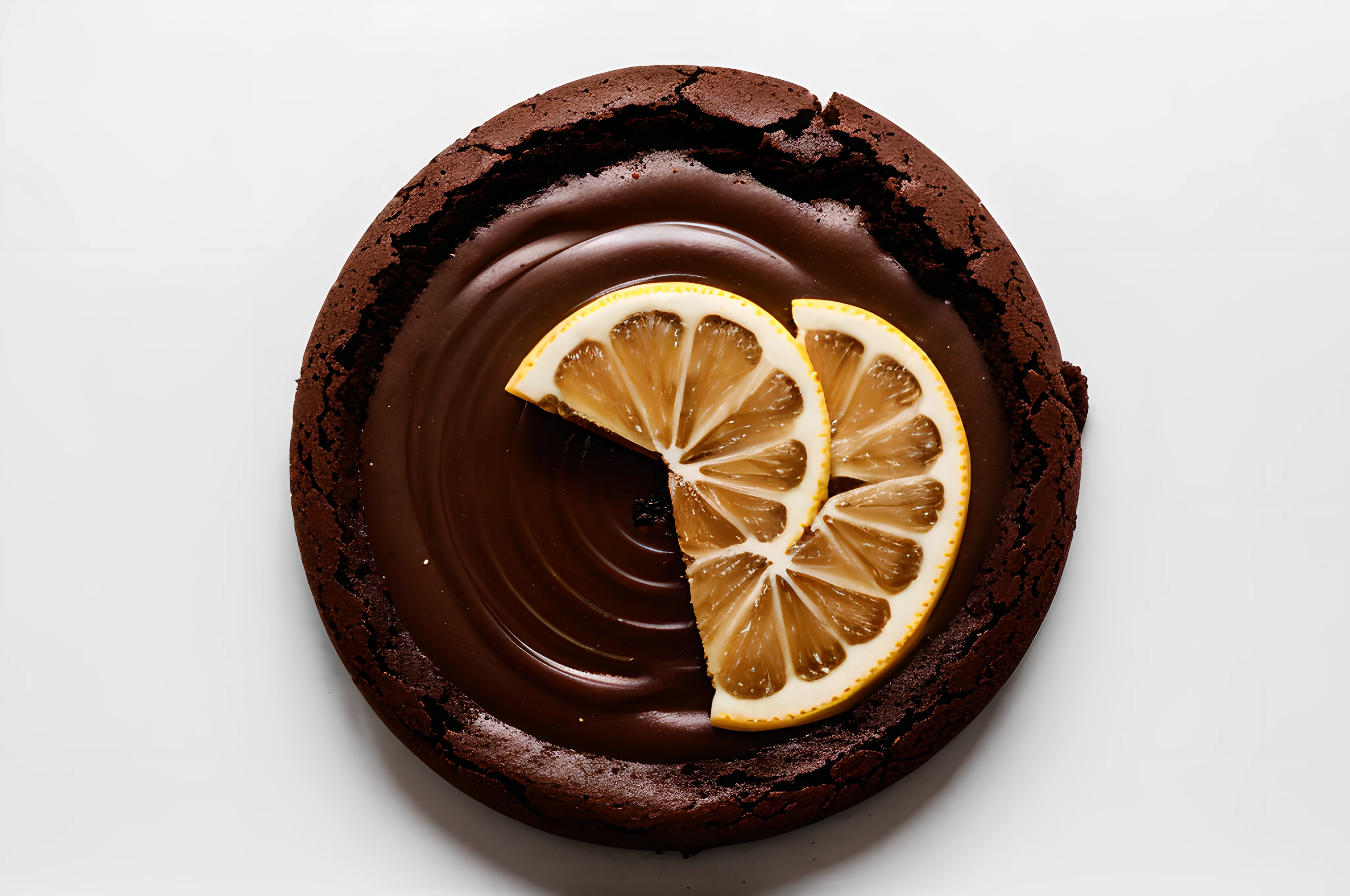 Brownie isolated on transparent or white background